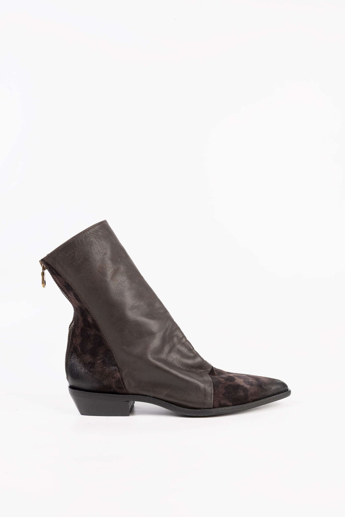 Stivaletti Animalier in Pelle Katalin