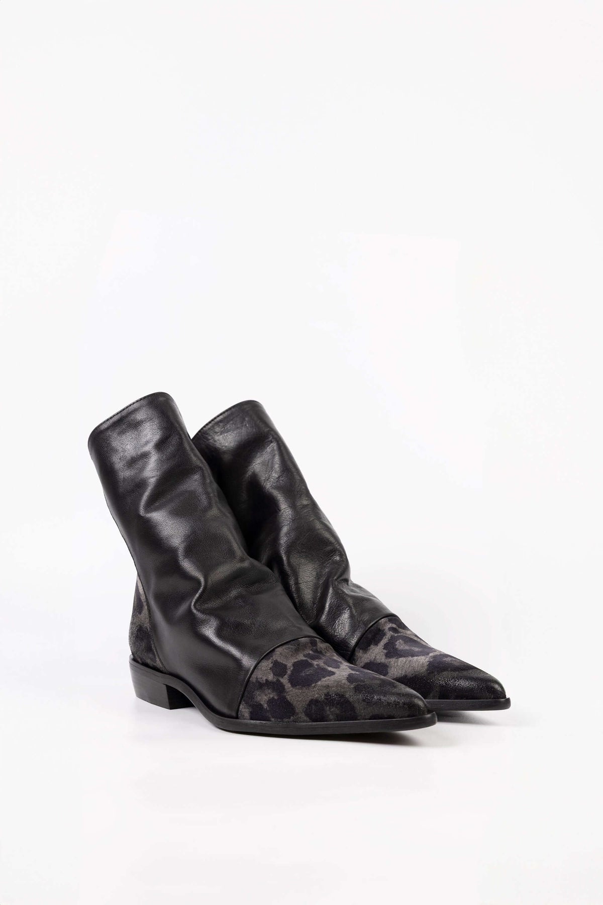Stivaletti Animalier in Pelle Katalin