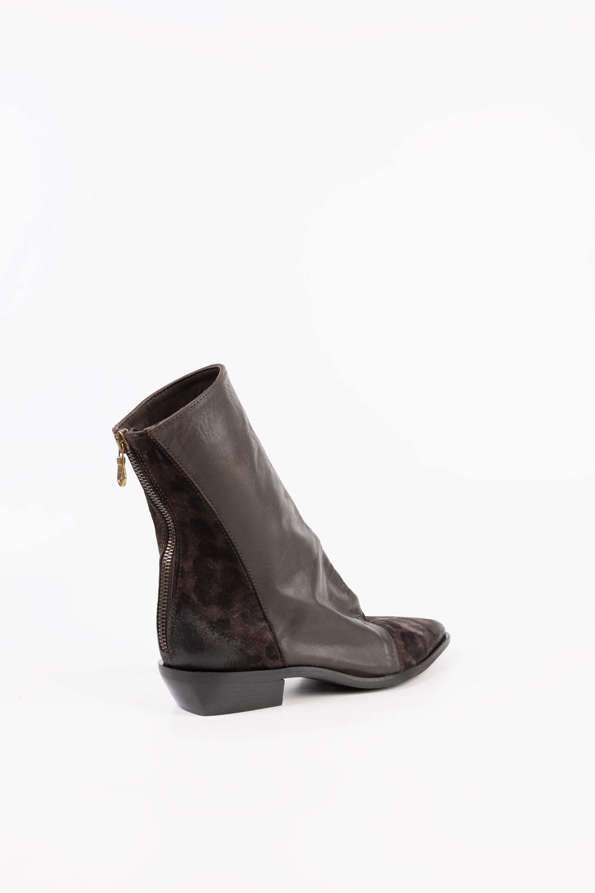 Stivaletti Animalier in Pelle Katalin
