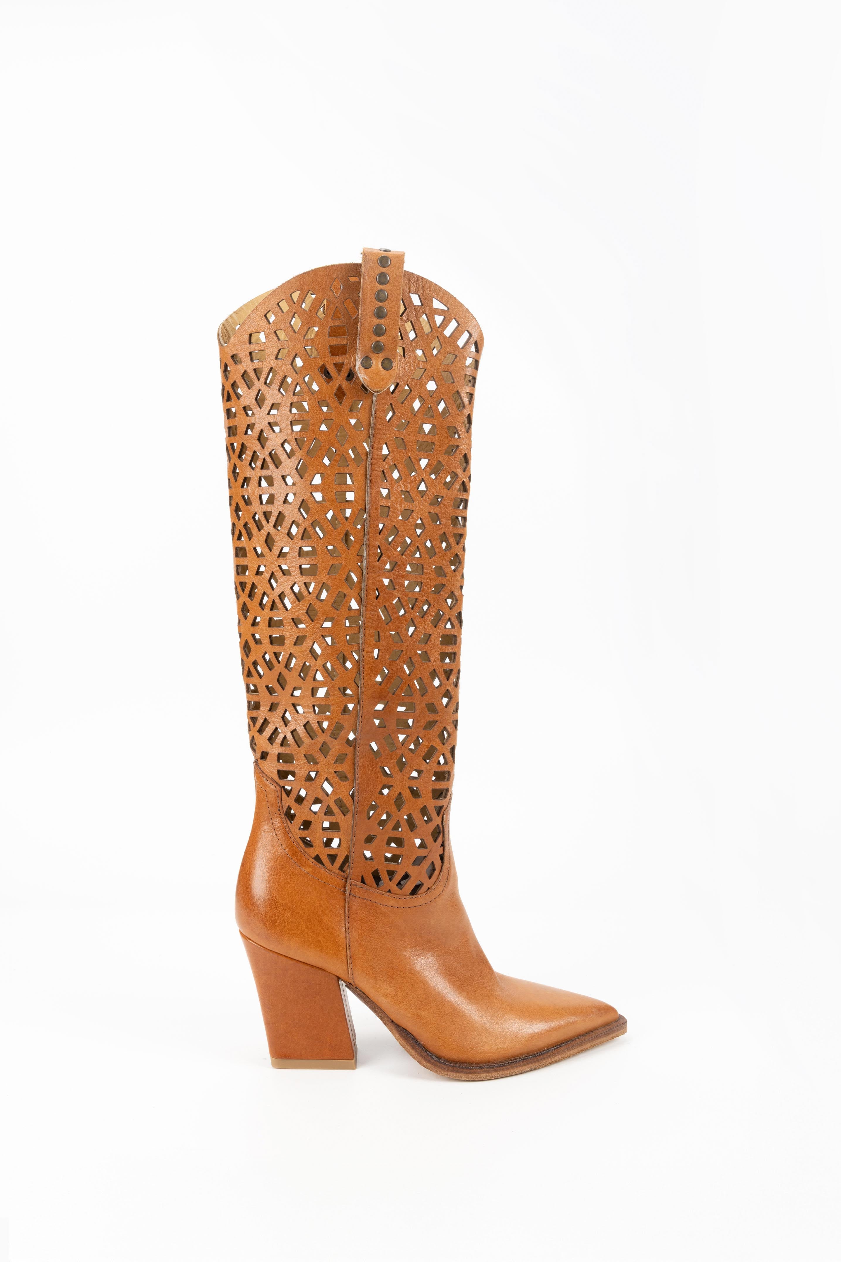 Stivali in Pelle Delphine