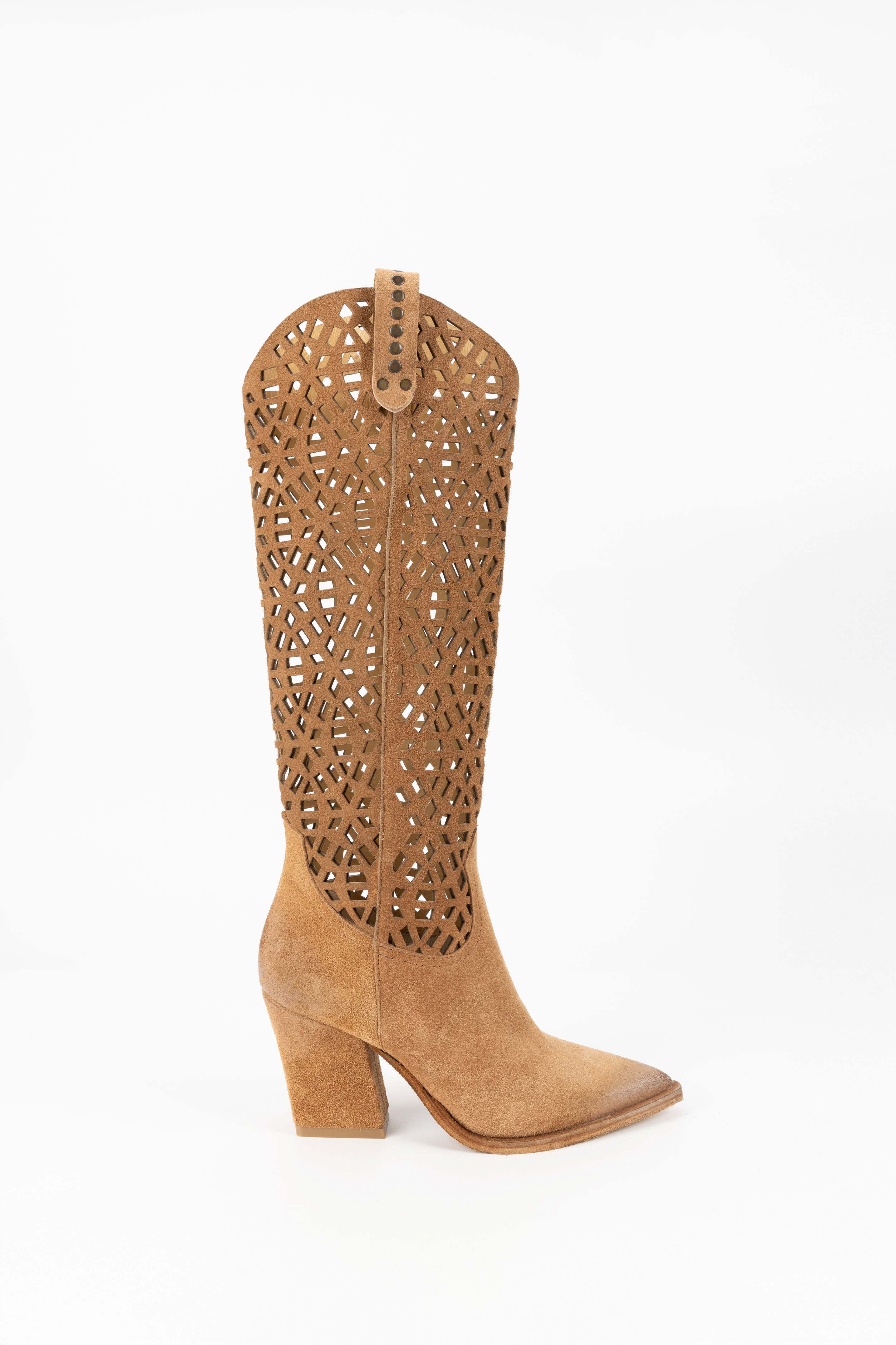 Delphine Wildlederstiefel