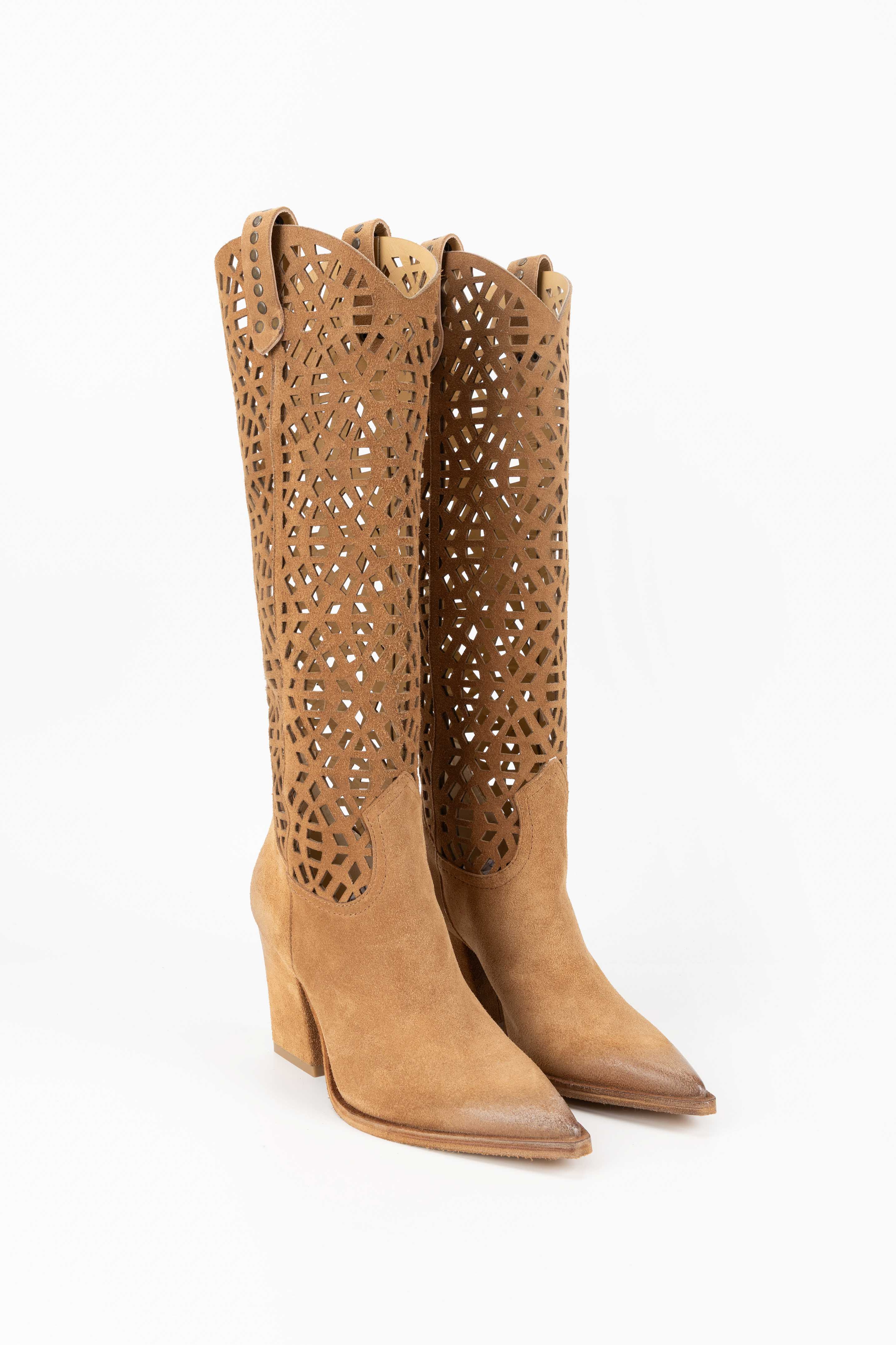 Stivali in Camoscio Delphine - Mimmu