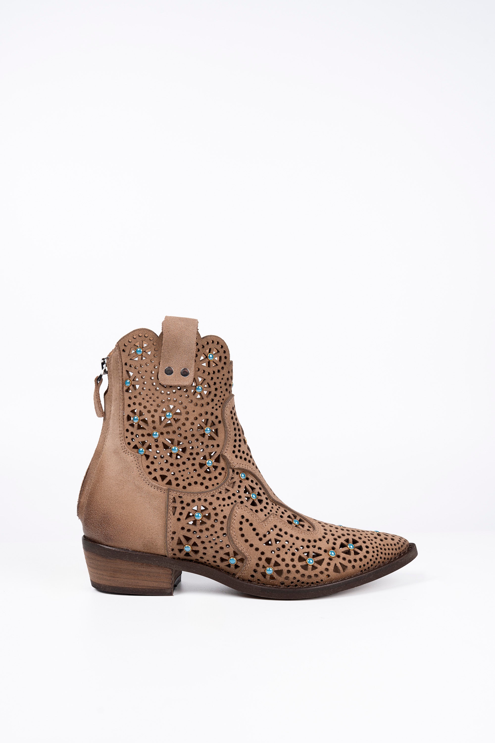 Cassandra Suede Ankle Boots
