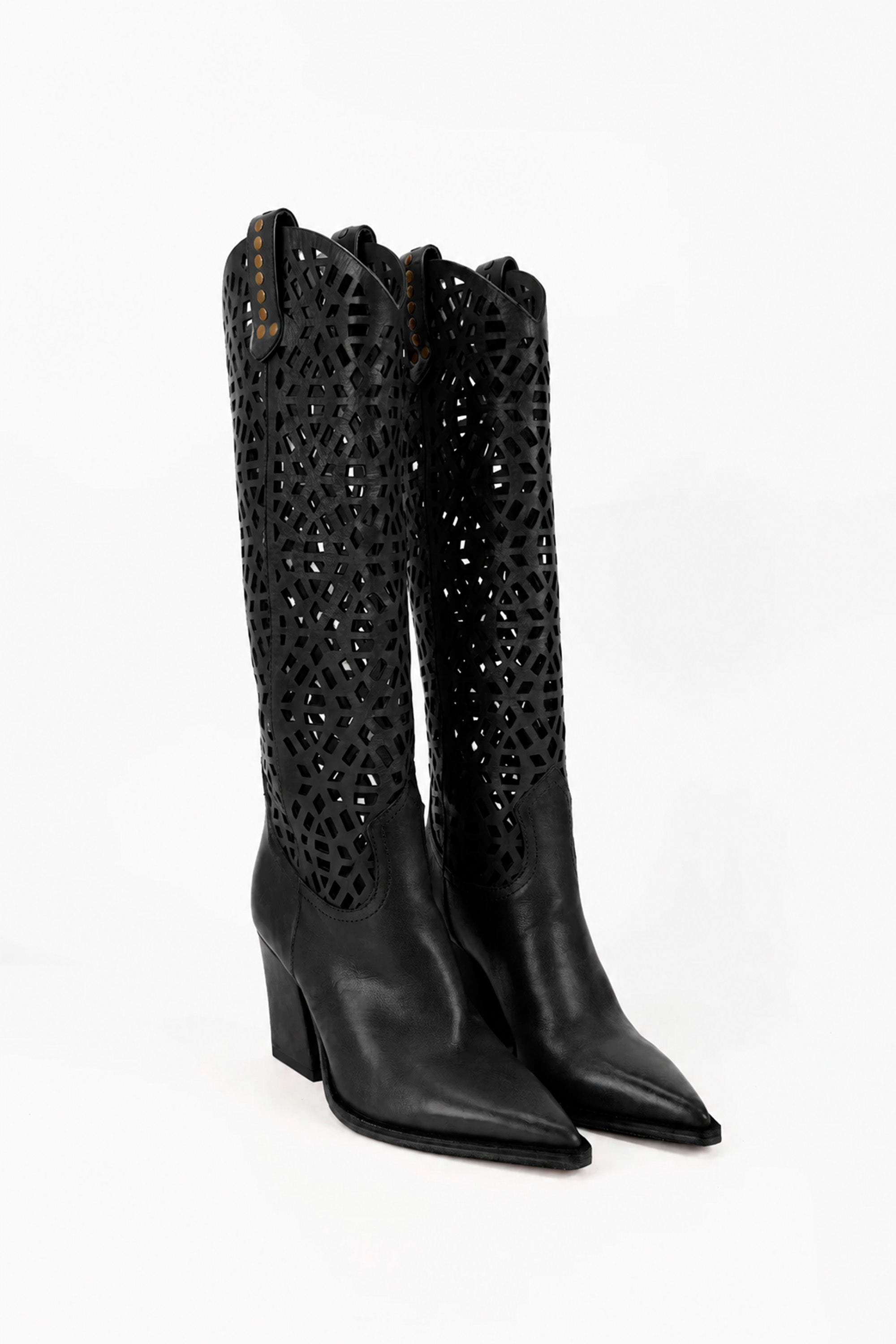 Delphine Leather Boots