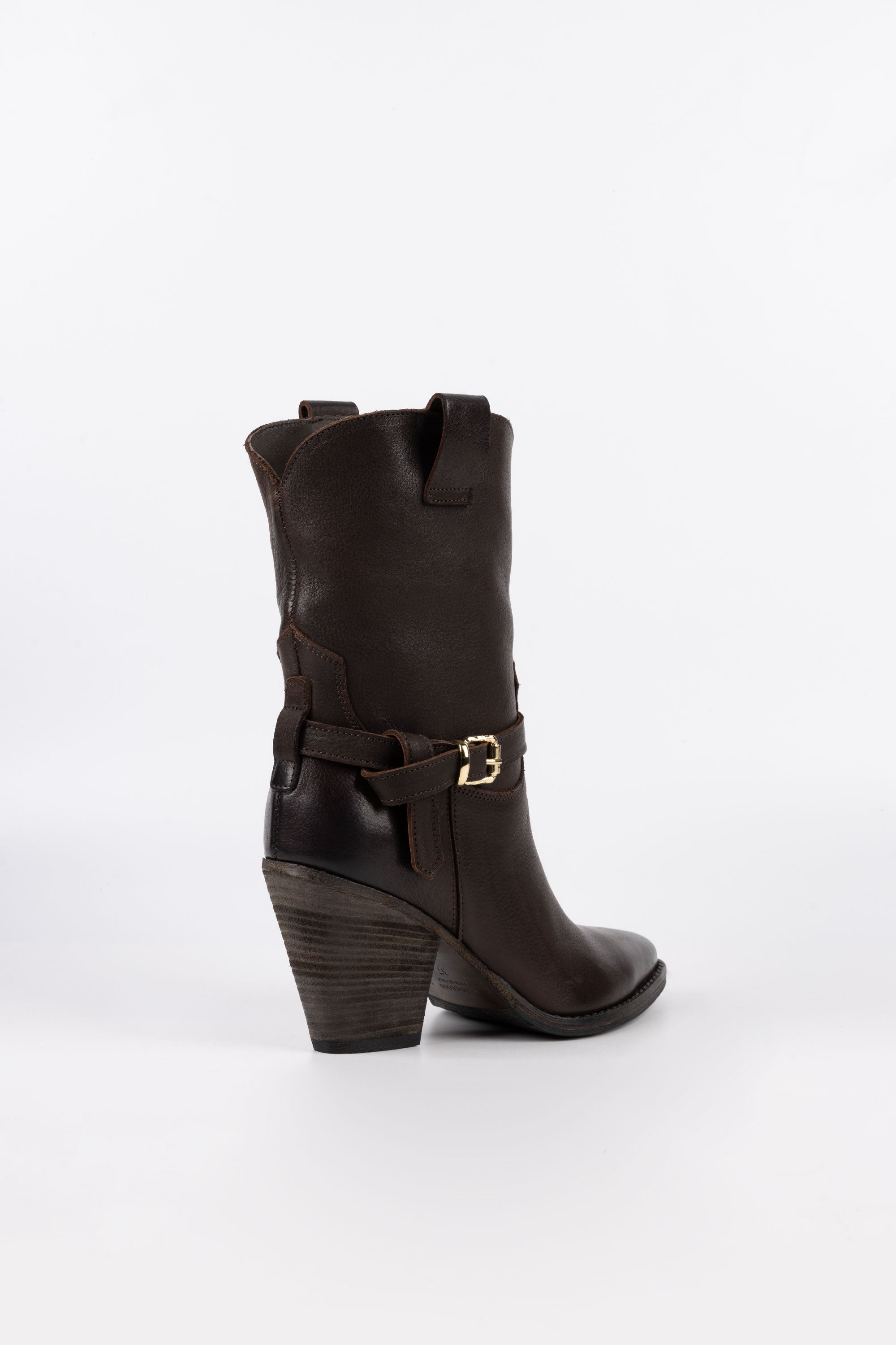 Stivaletti in Pelle Asportata Evelyn