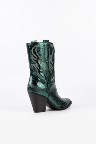 Monique Laminated Texan Boots