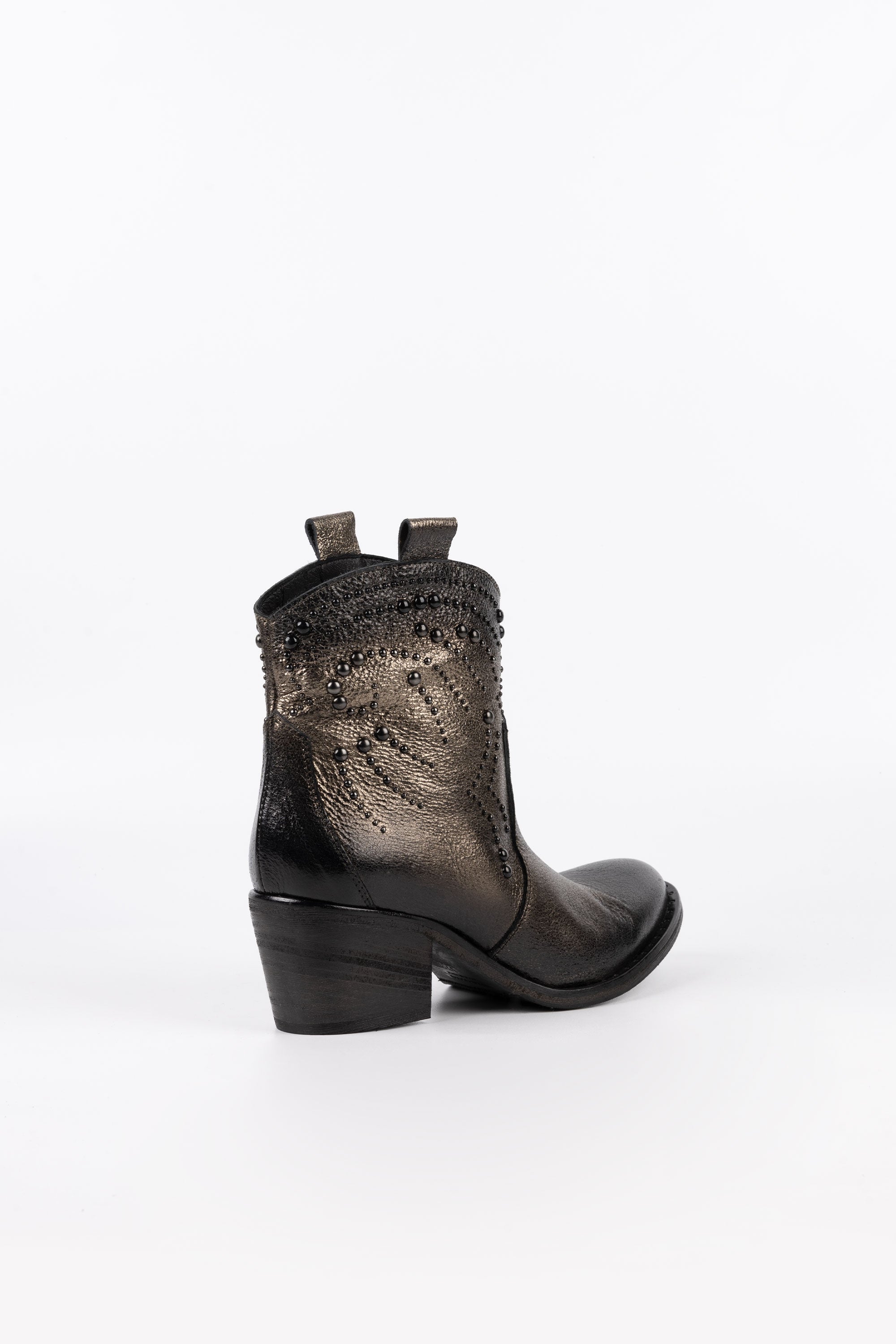 Stivaletti in Pelle Laminata Alice
