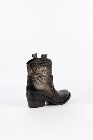 Botins de couro Alice