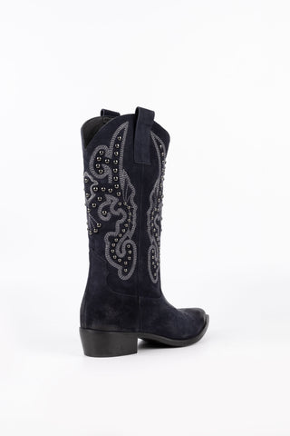 Charlotte Wildleder-Texan-Stiefel