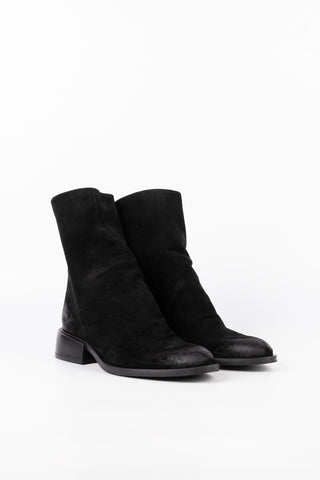 Botins de couro Alice