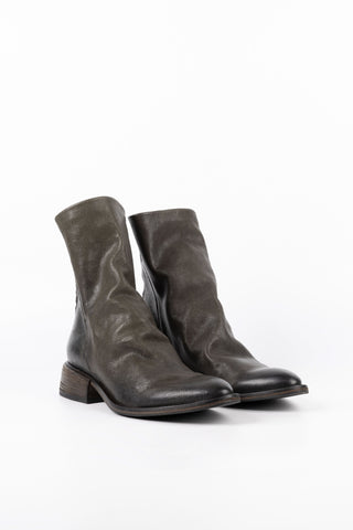 Luna Leder-Stiefeletten