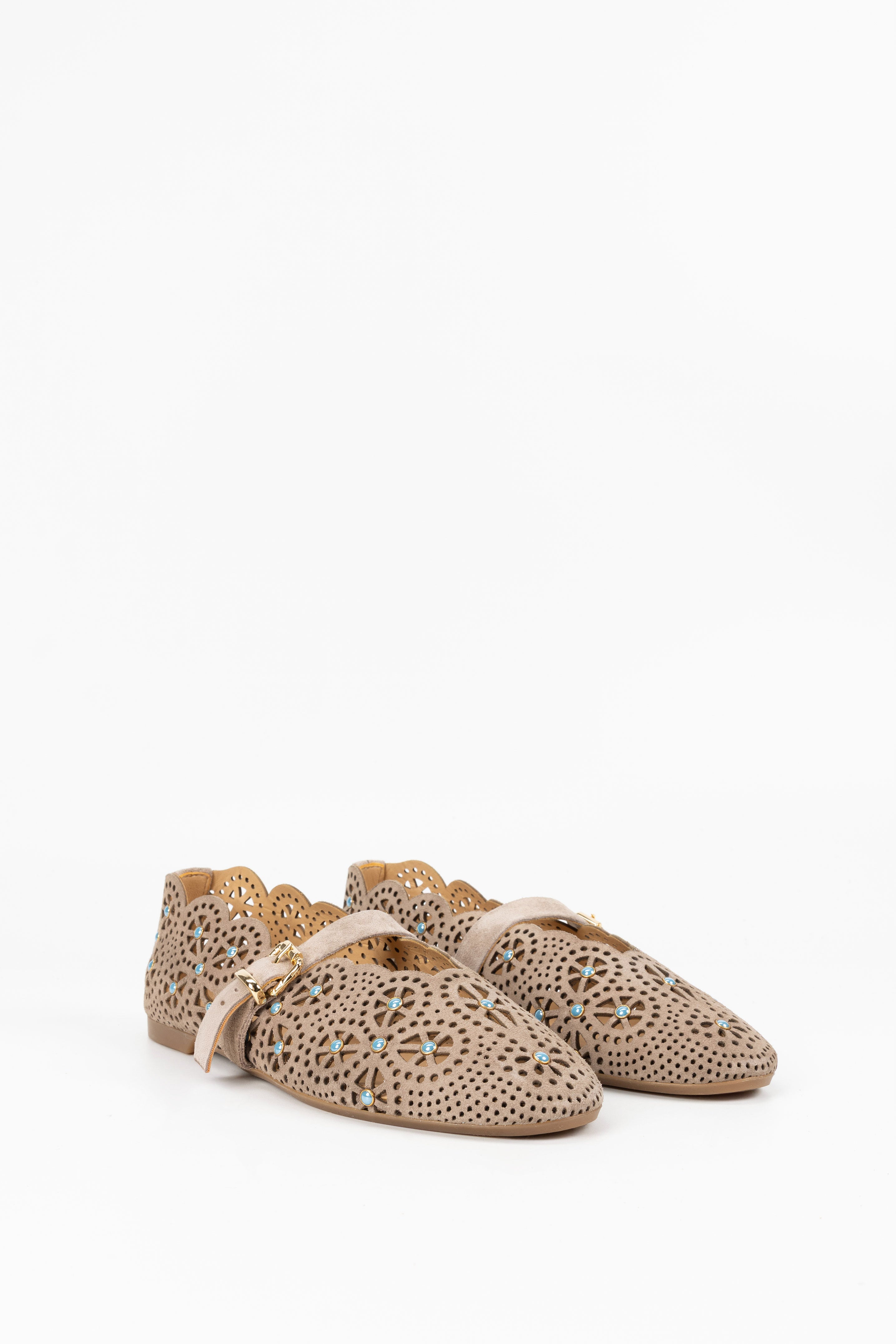 Ballerine in Camoscio Maya - Mimmu