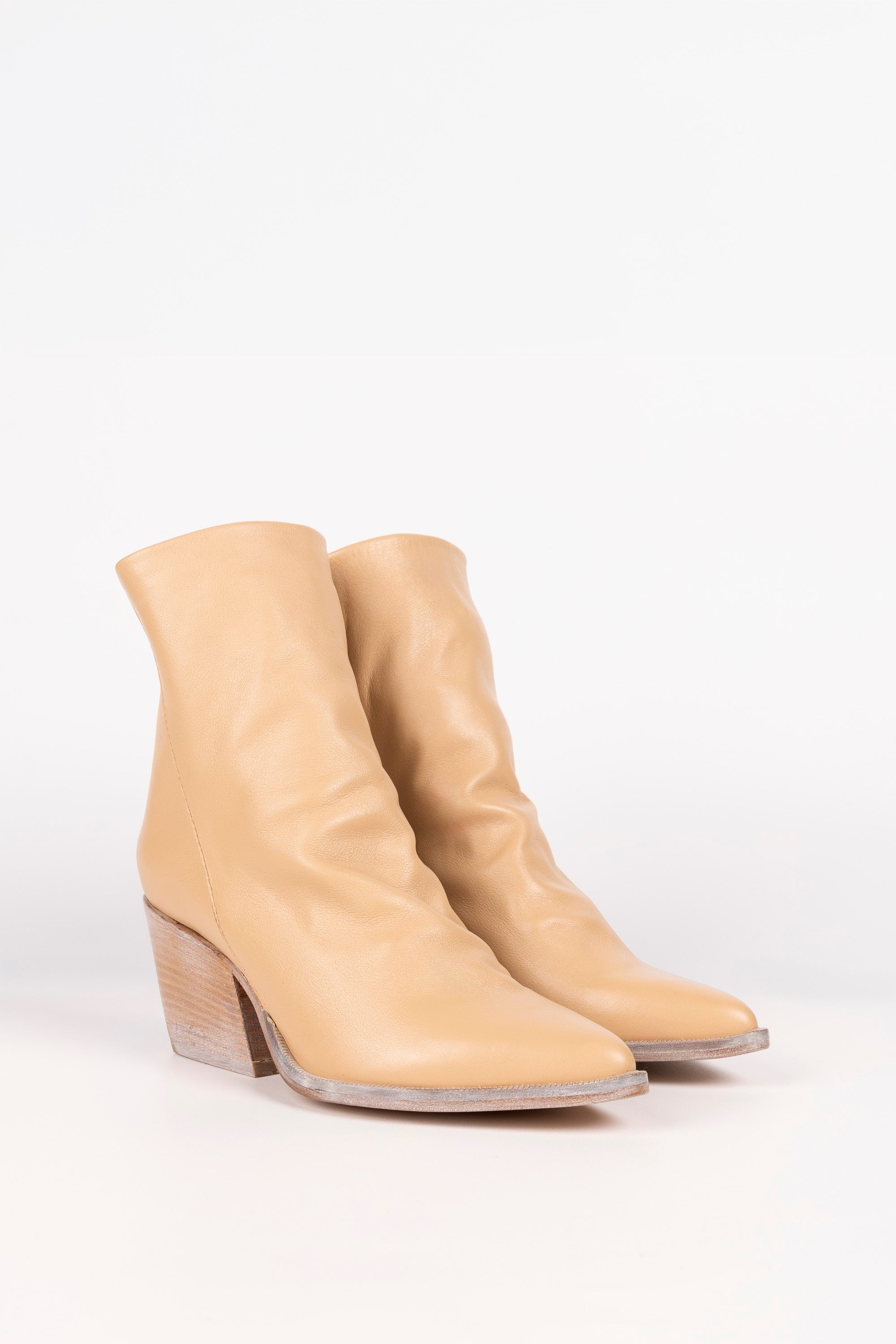 Gabrielle Leather Ankle Boots