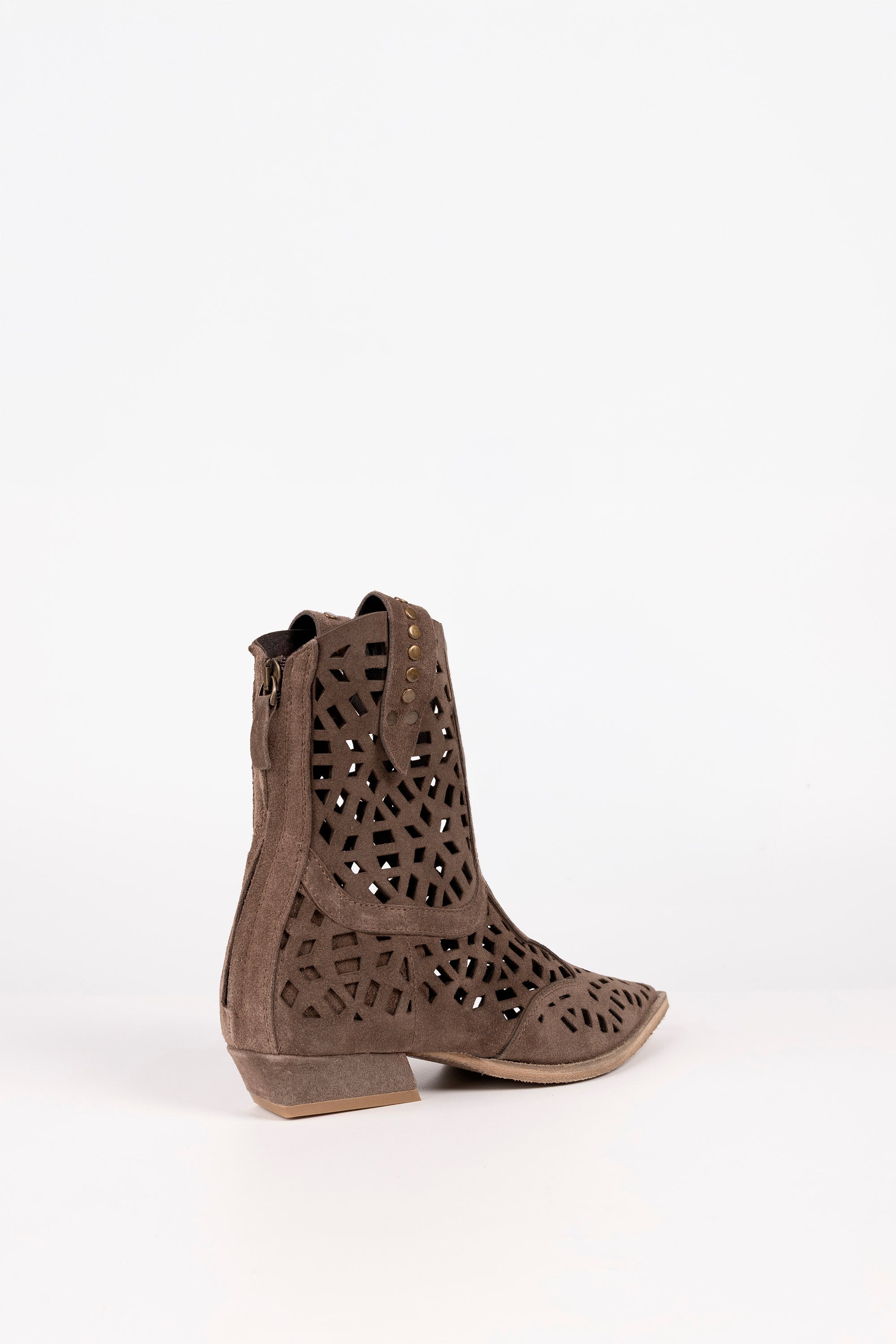 Lucille Suede Ankle Boots