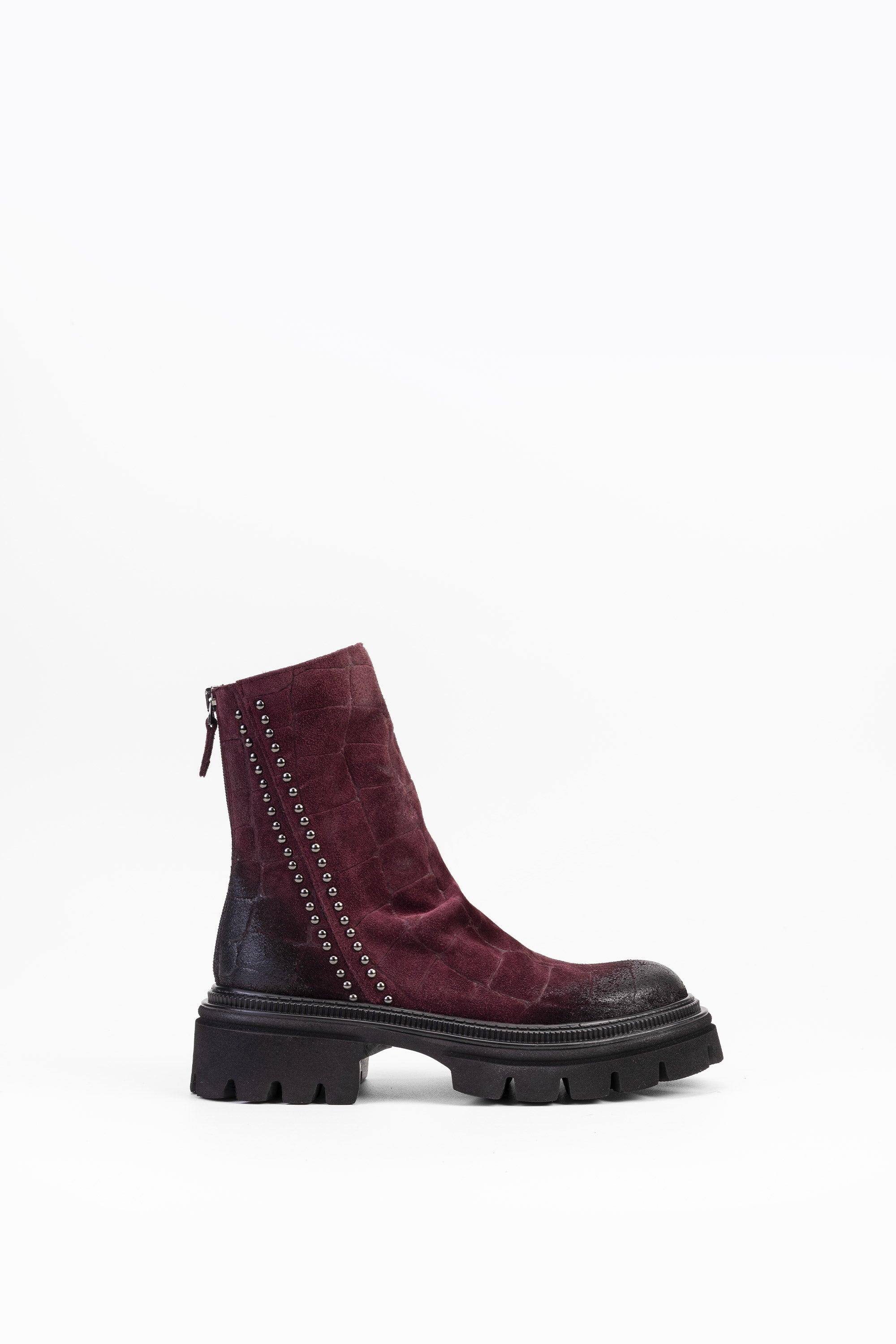 Stivaletti in Camoscio Zara - Bordeaux