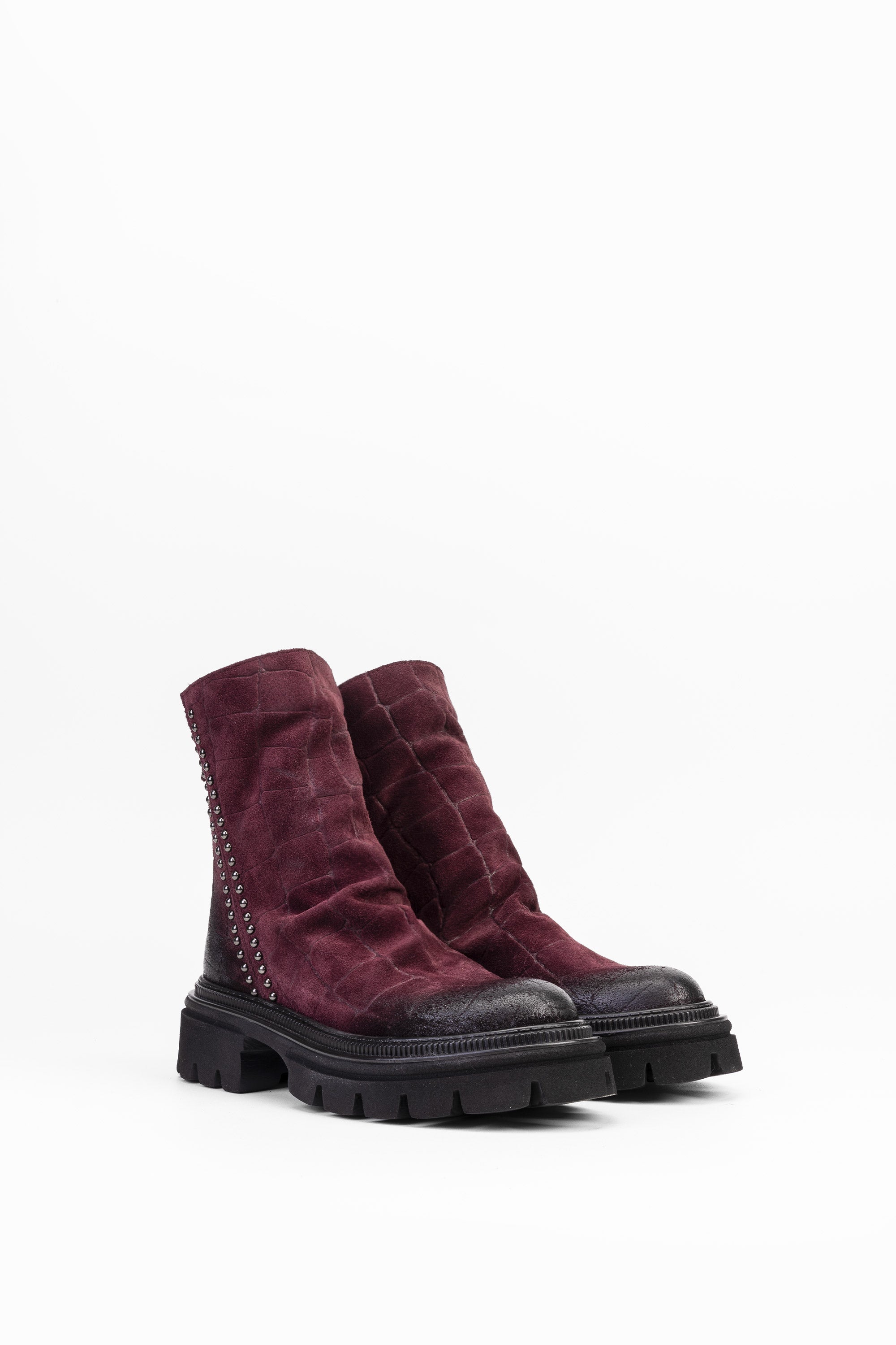 Stivaletti in Camoscio Zara - Bordeaux