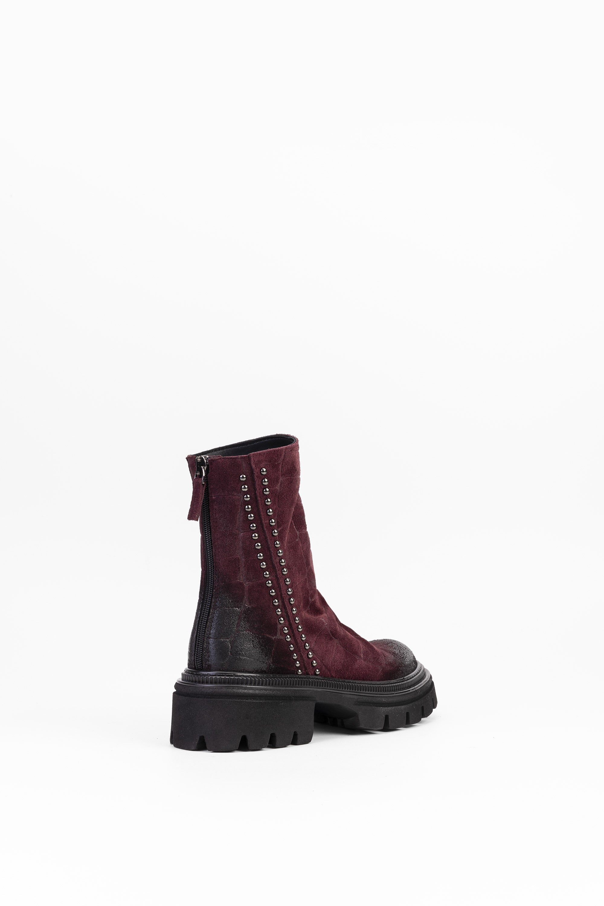 Stivaletti in Camoscio Zara - Bordeaux