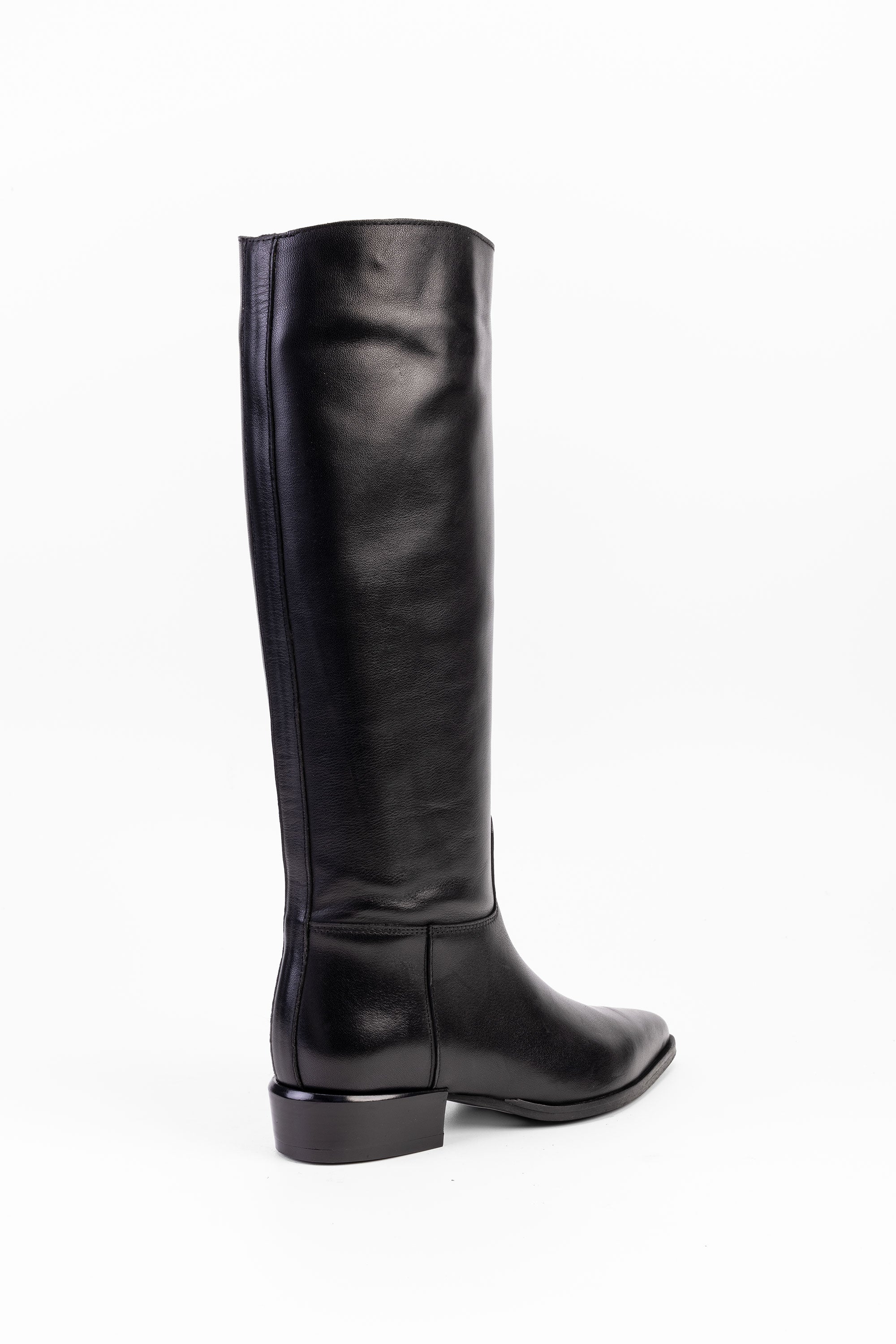 Stivali in Pelle Hana - Nero