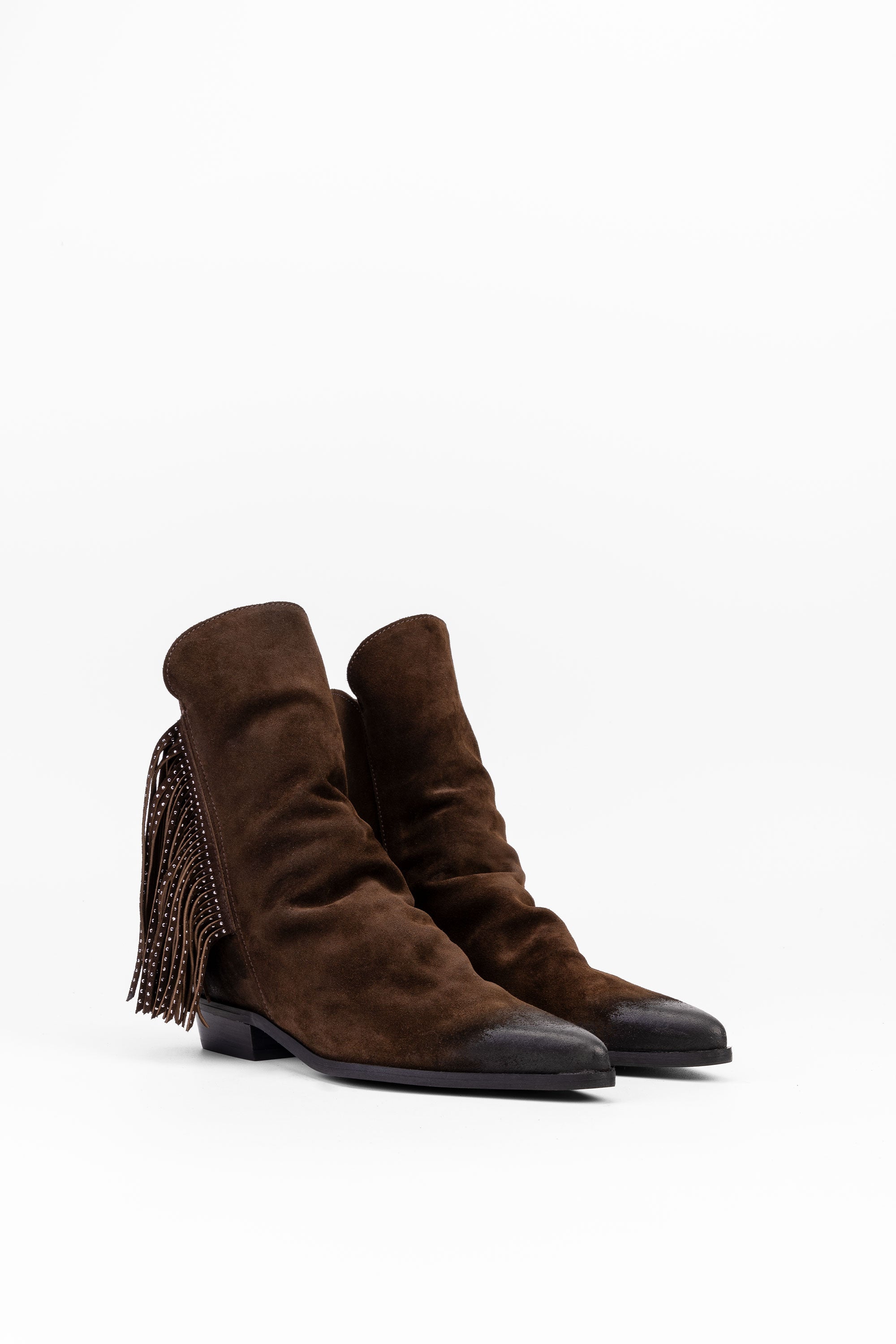 Bottines en daim Leyla