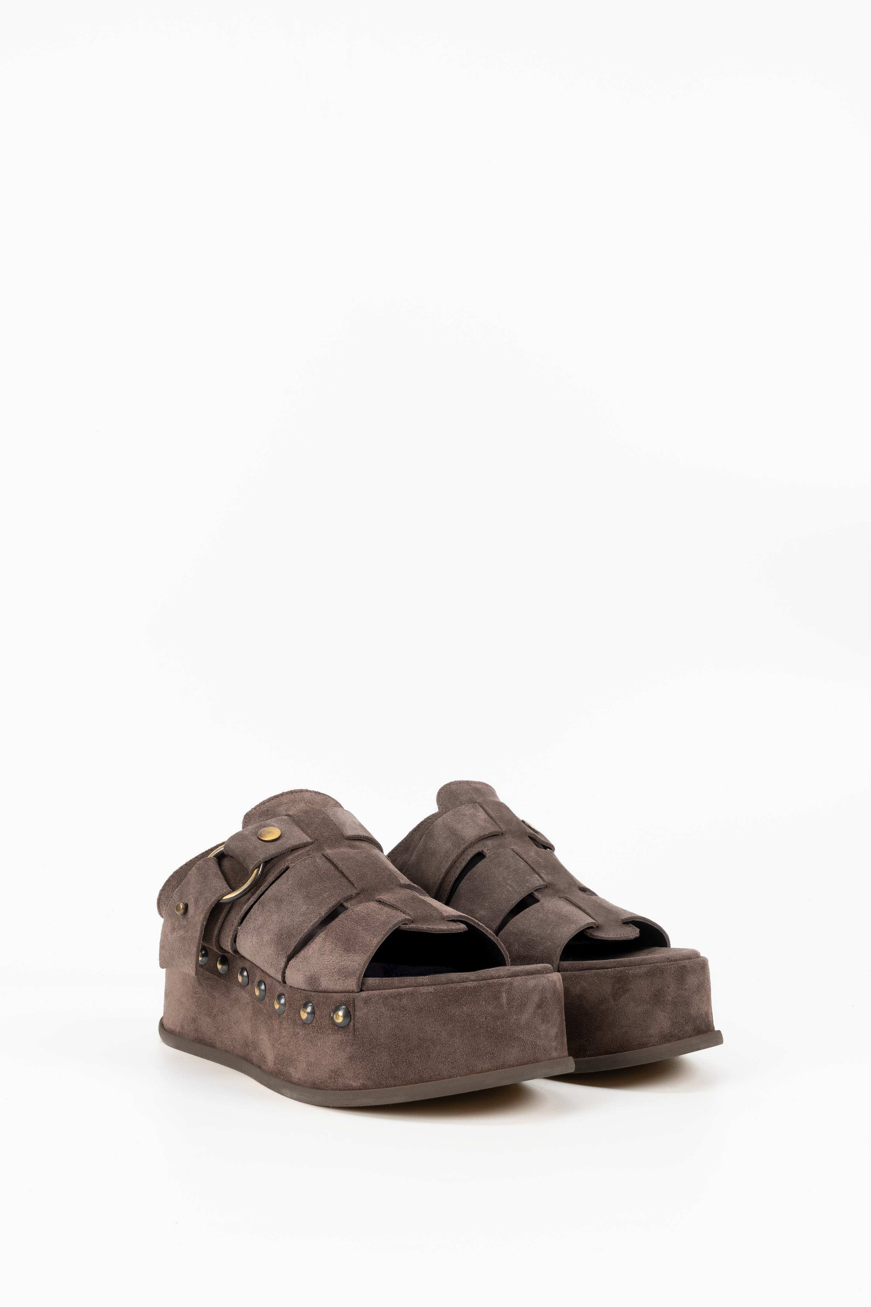 Sandalen aus Wildleder Desiree