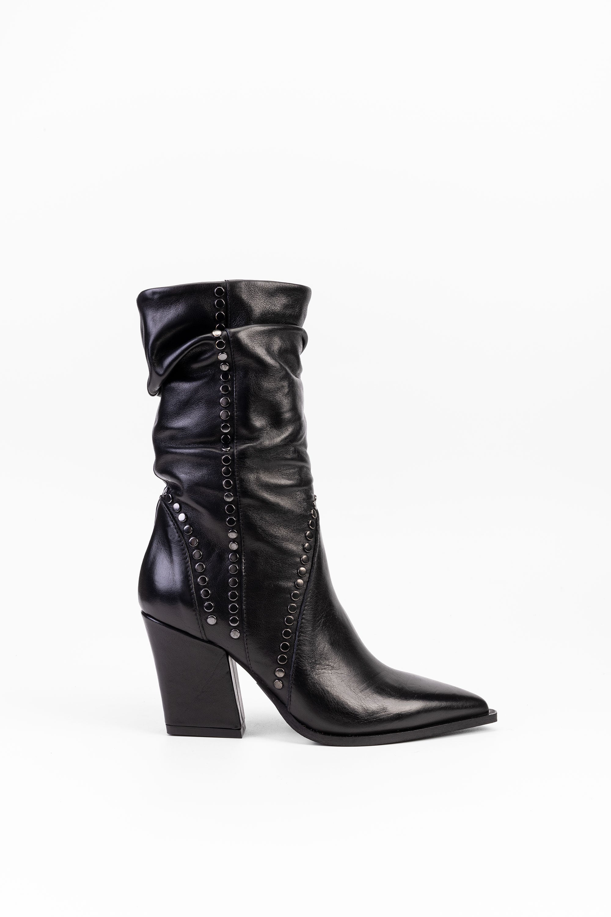 Stivaletti in Pelle Rosalie - Nero