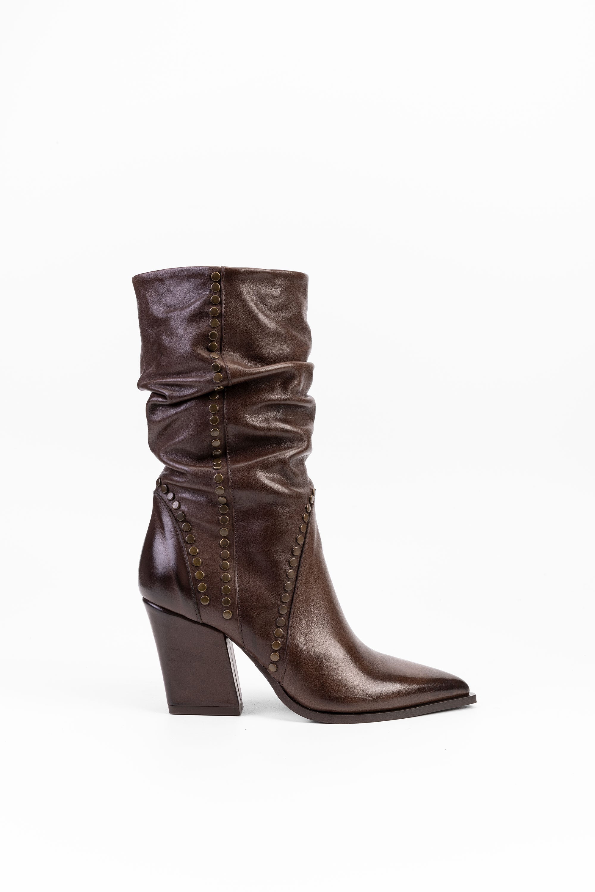 Stivaletti in Pelle Rosalie - Marrone