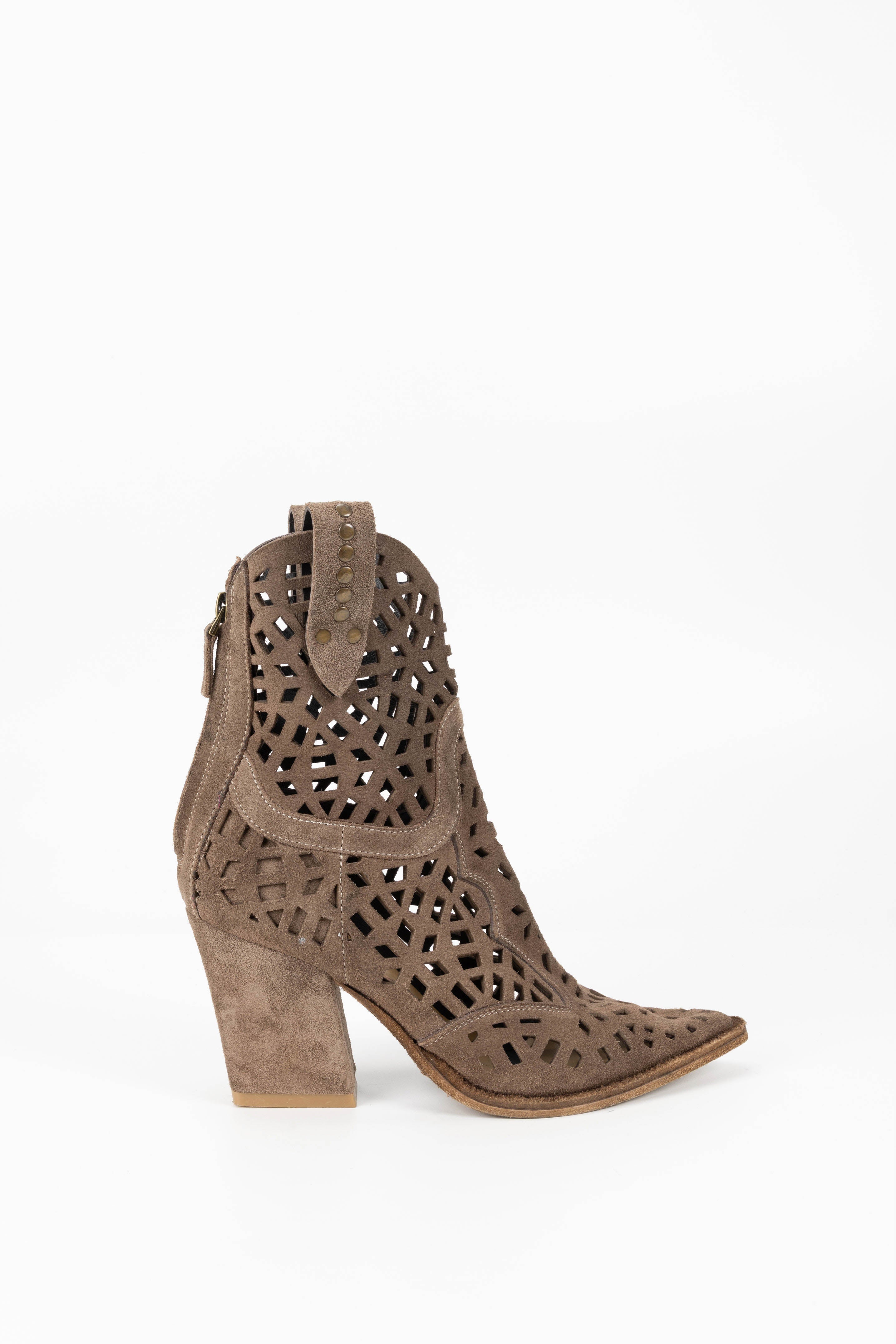 Stivaletti in Camoscio Bridget