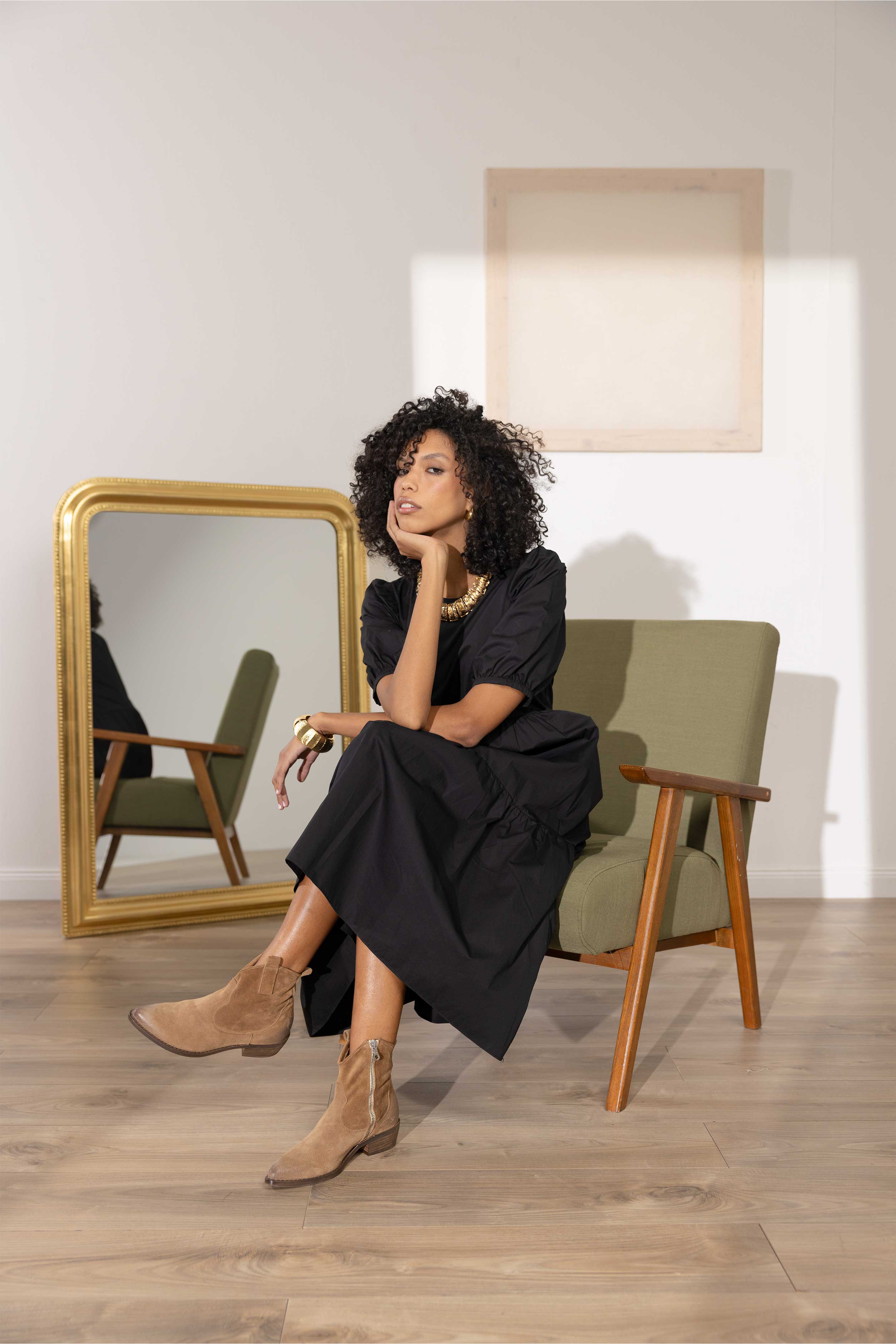 Botins em Camurça Larissa