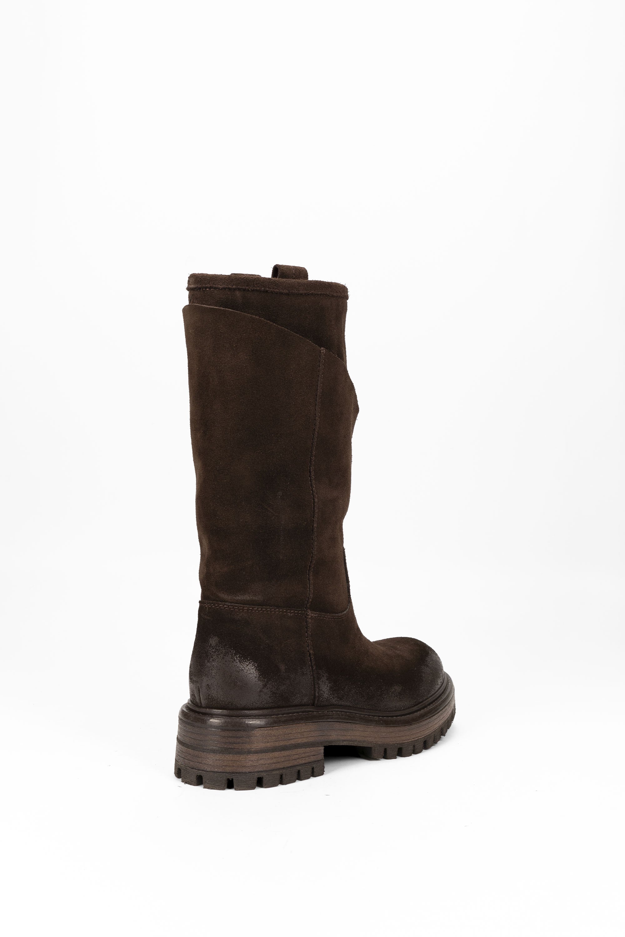 Anfibi in Camoscio Manon - Marrone