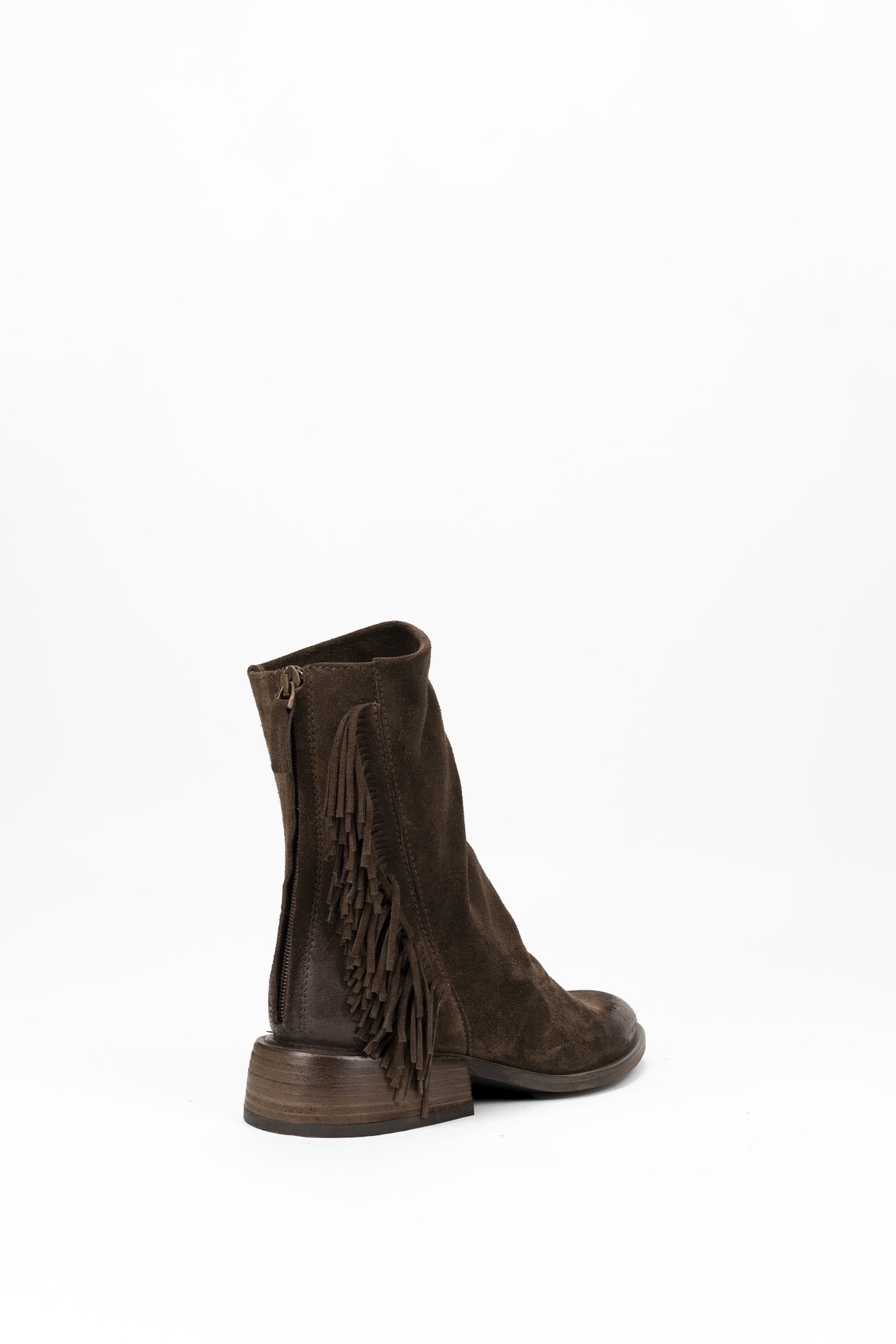 Stivaletti in Camoscio Charlene - Marrone