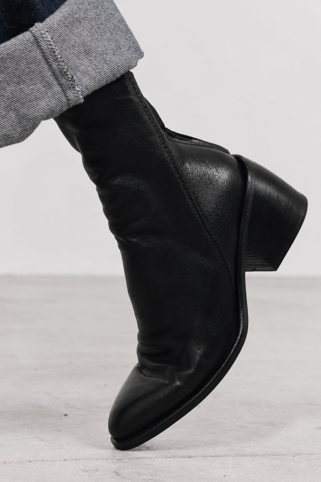Stiefeletten aus Cristina-Leder