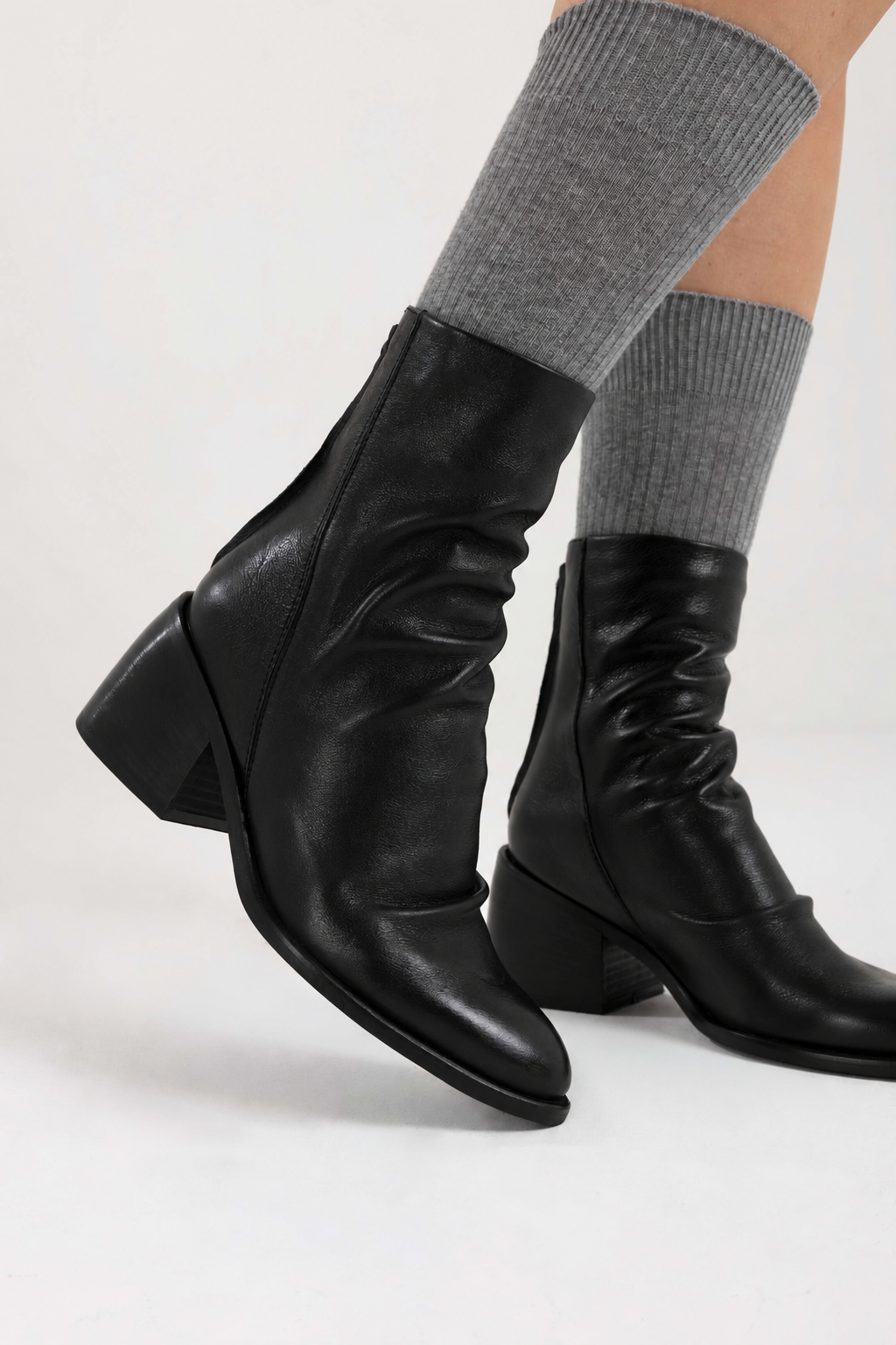 Stiefeletten aus Cristina-Leder