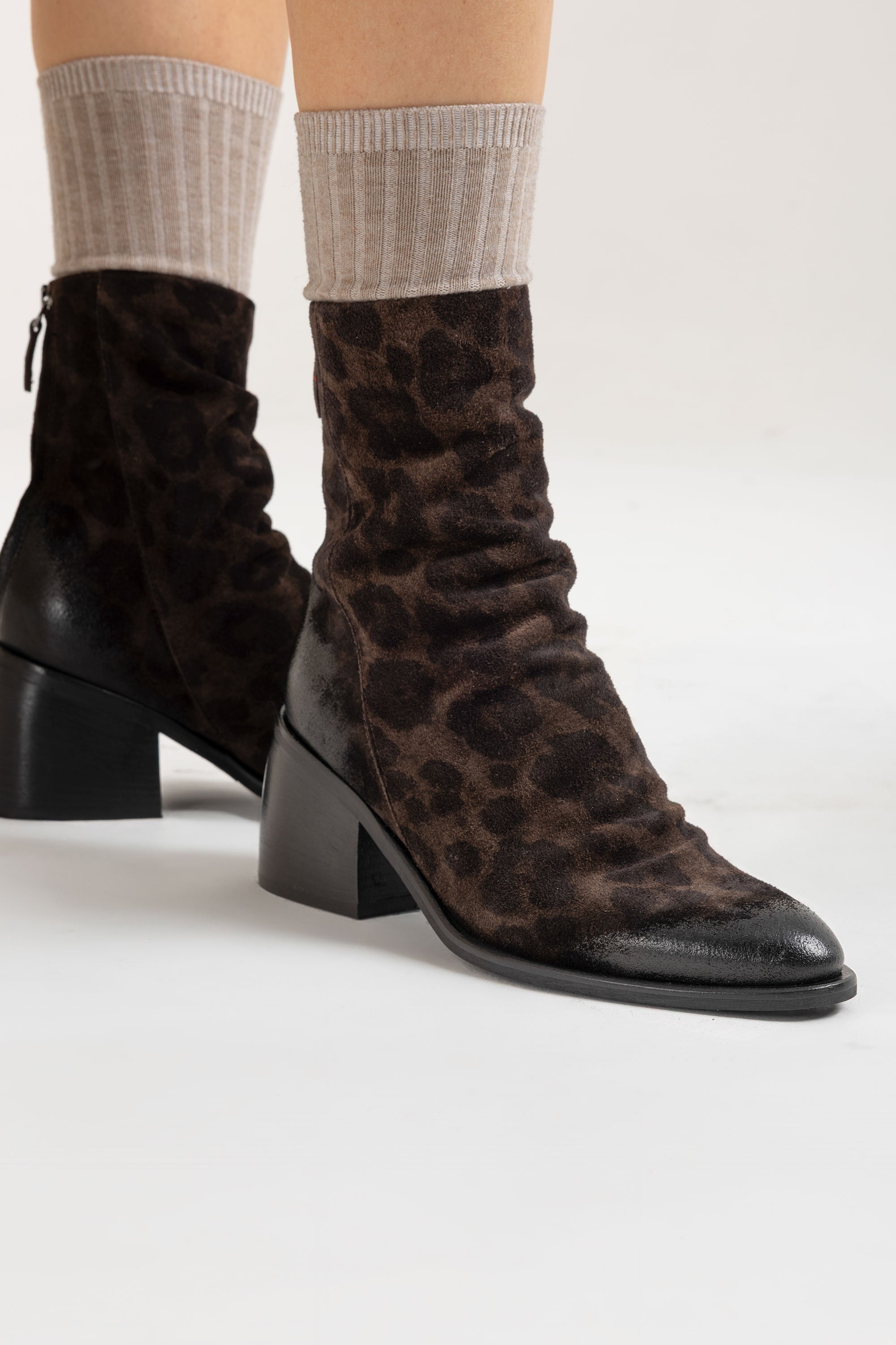 Bottines en daim Isabel