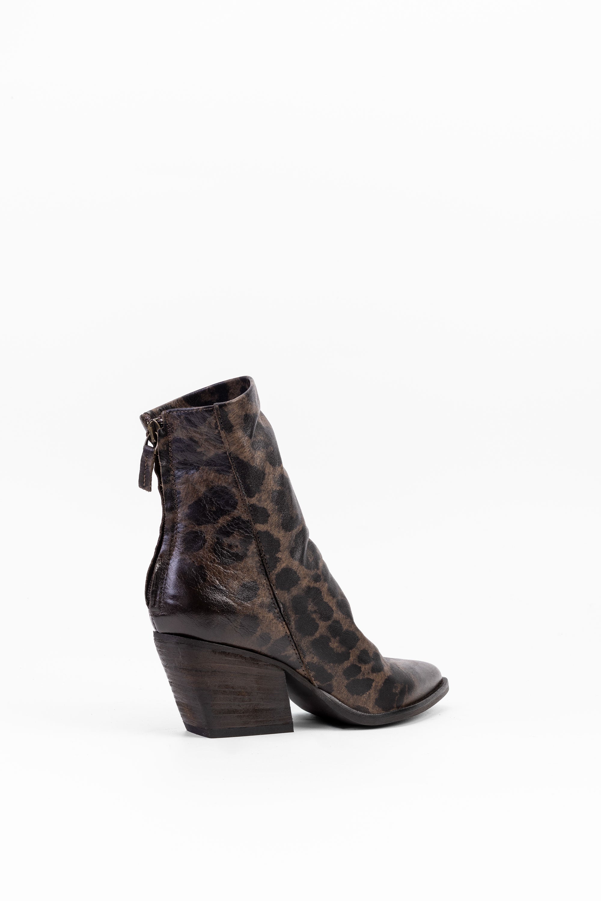 Stivaletti in Pelle Abigail - Marrone Chiaro