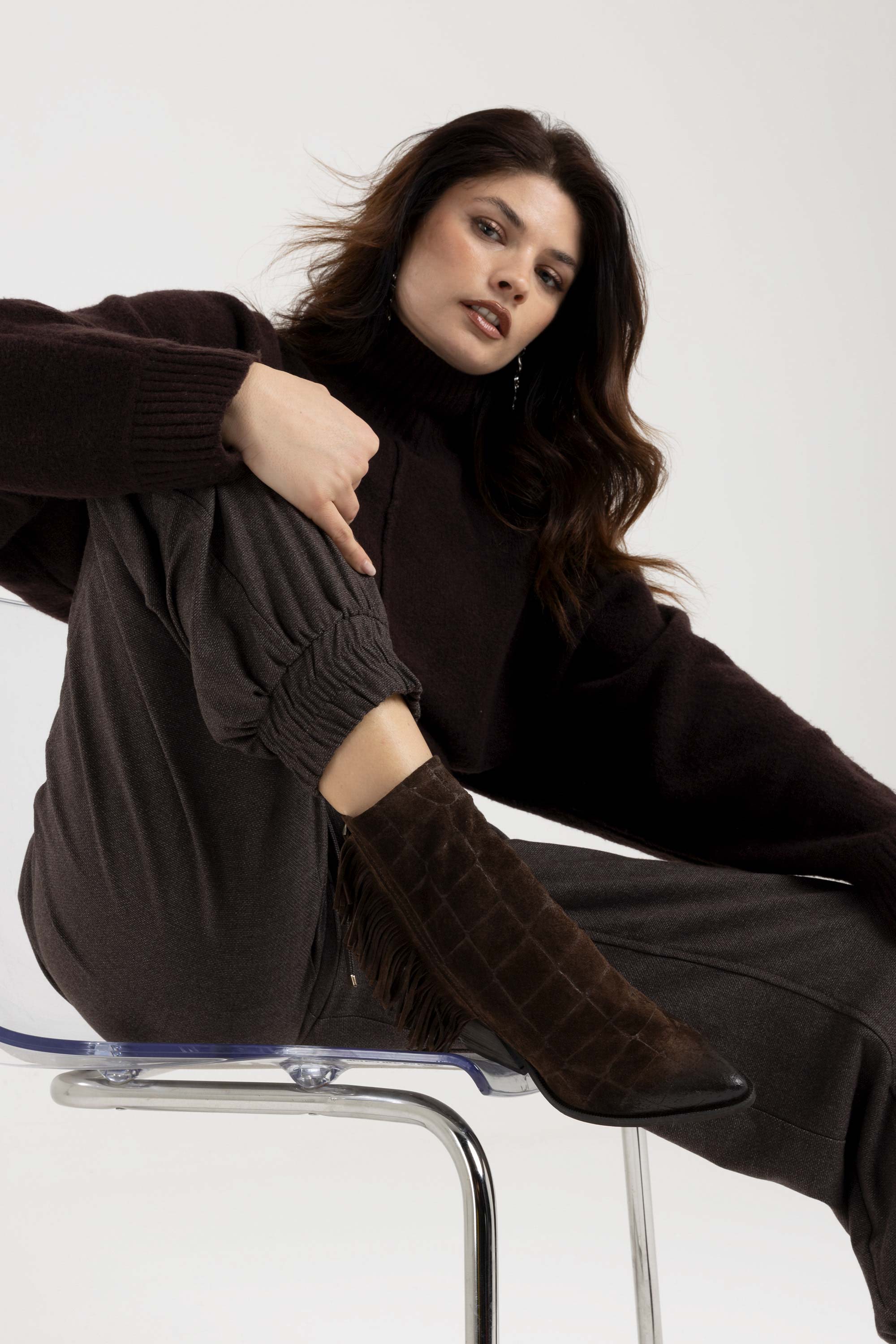 Bottines en daim Alexandra