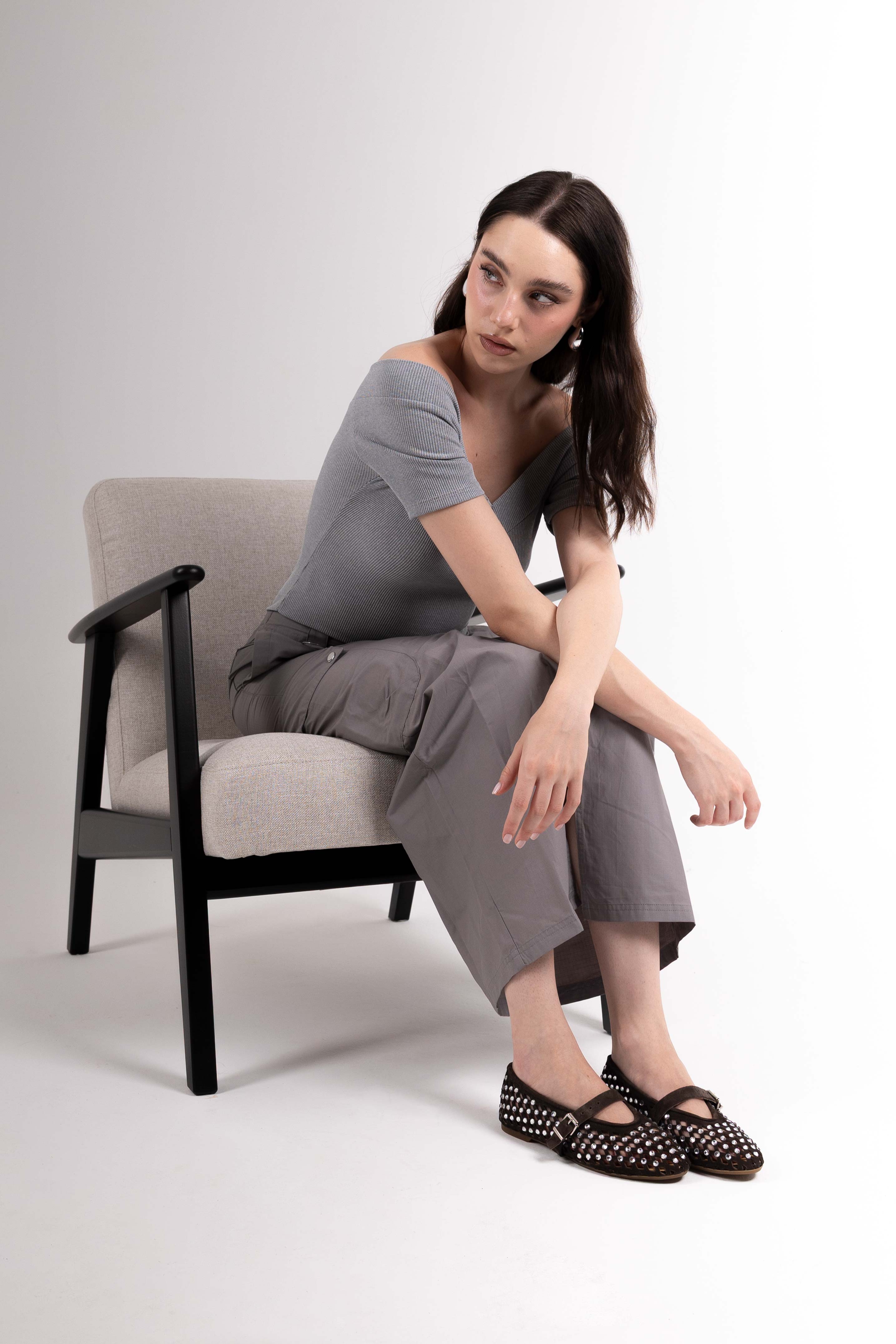 Ballerine in Camoscio Samantha - Mimmu