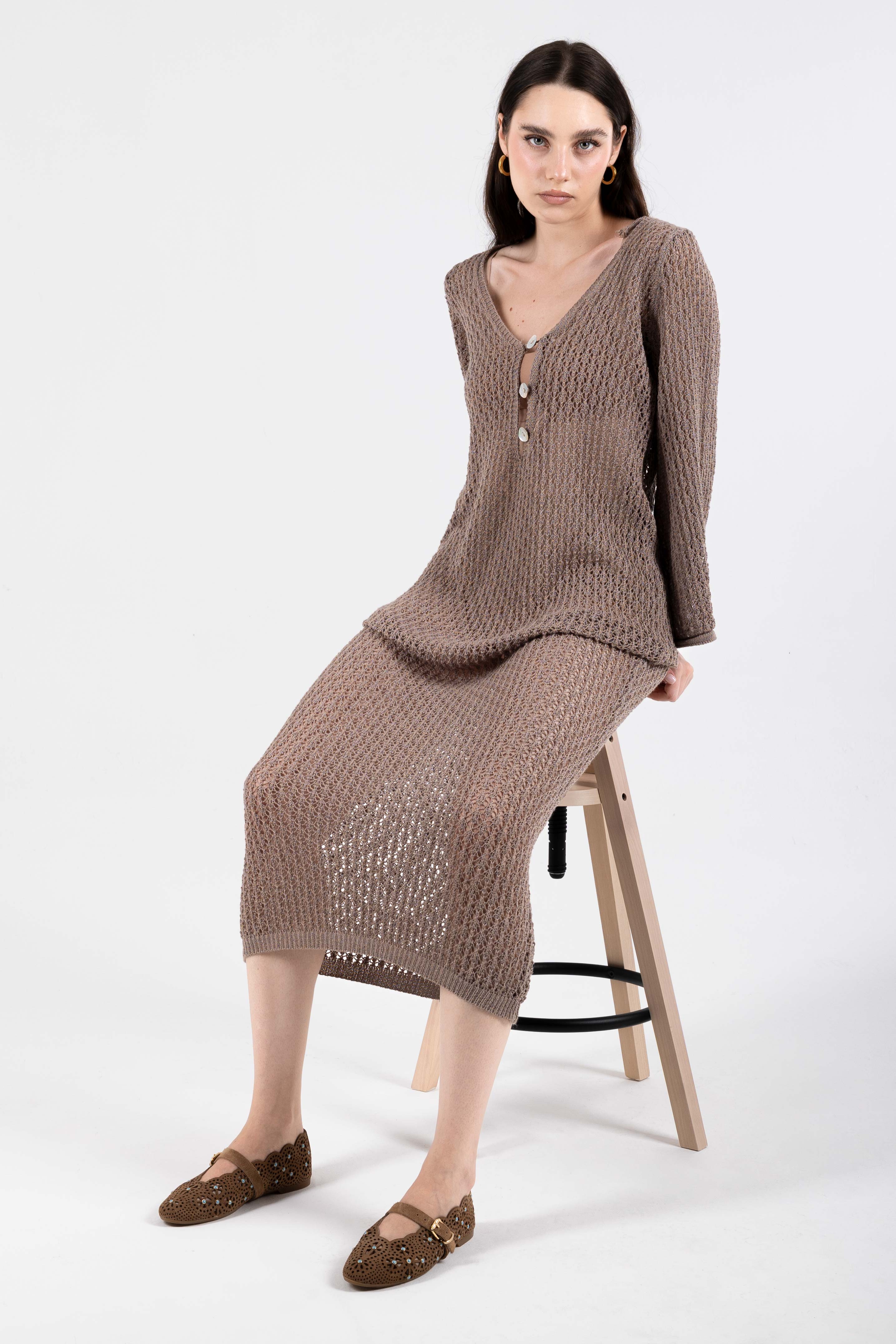 Ballerine in Camoscio Maya - Mimmu