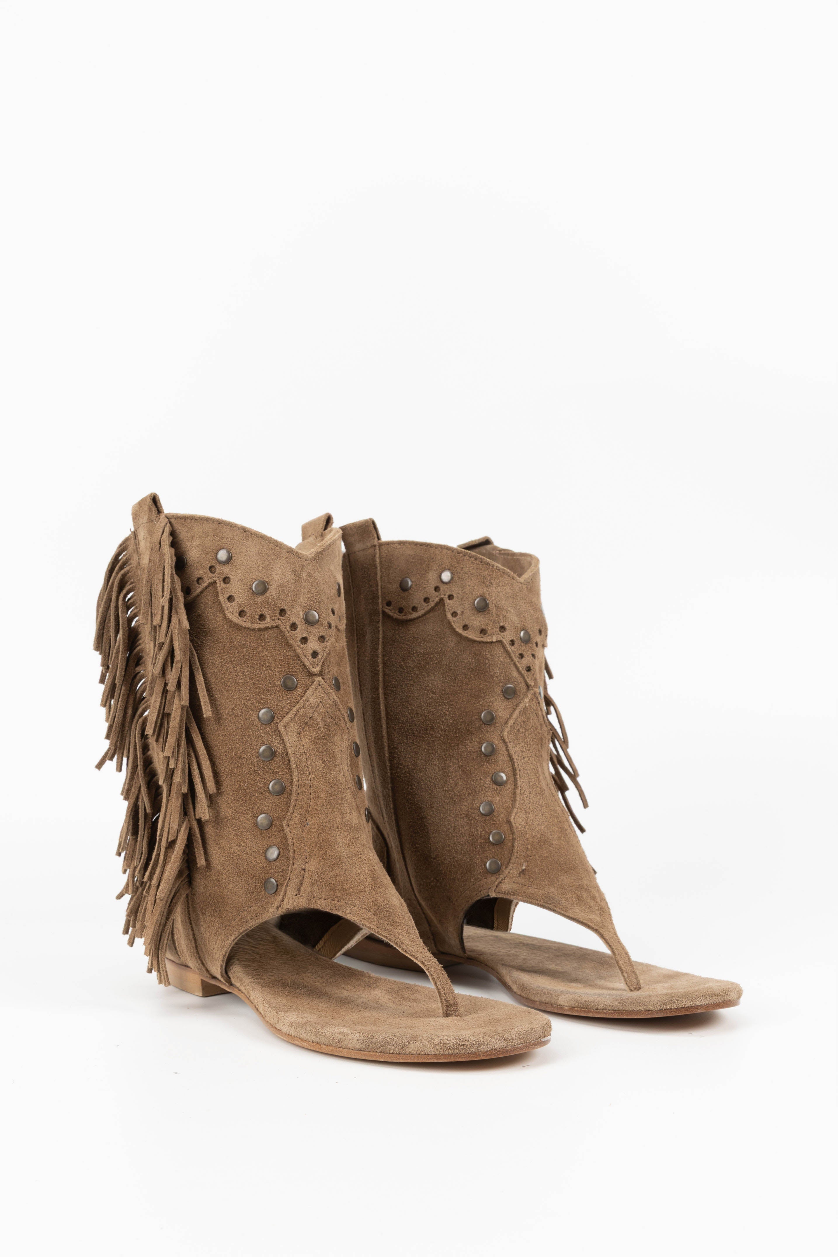 Stivaletti in Camoscio Helena - Mimmu