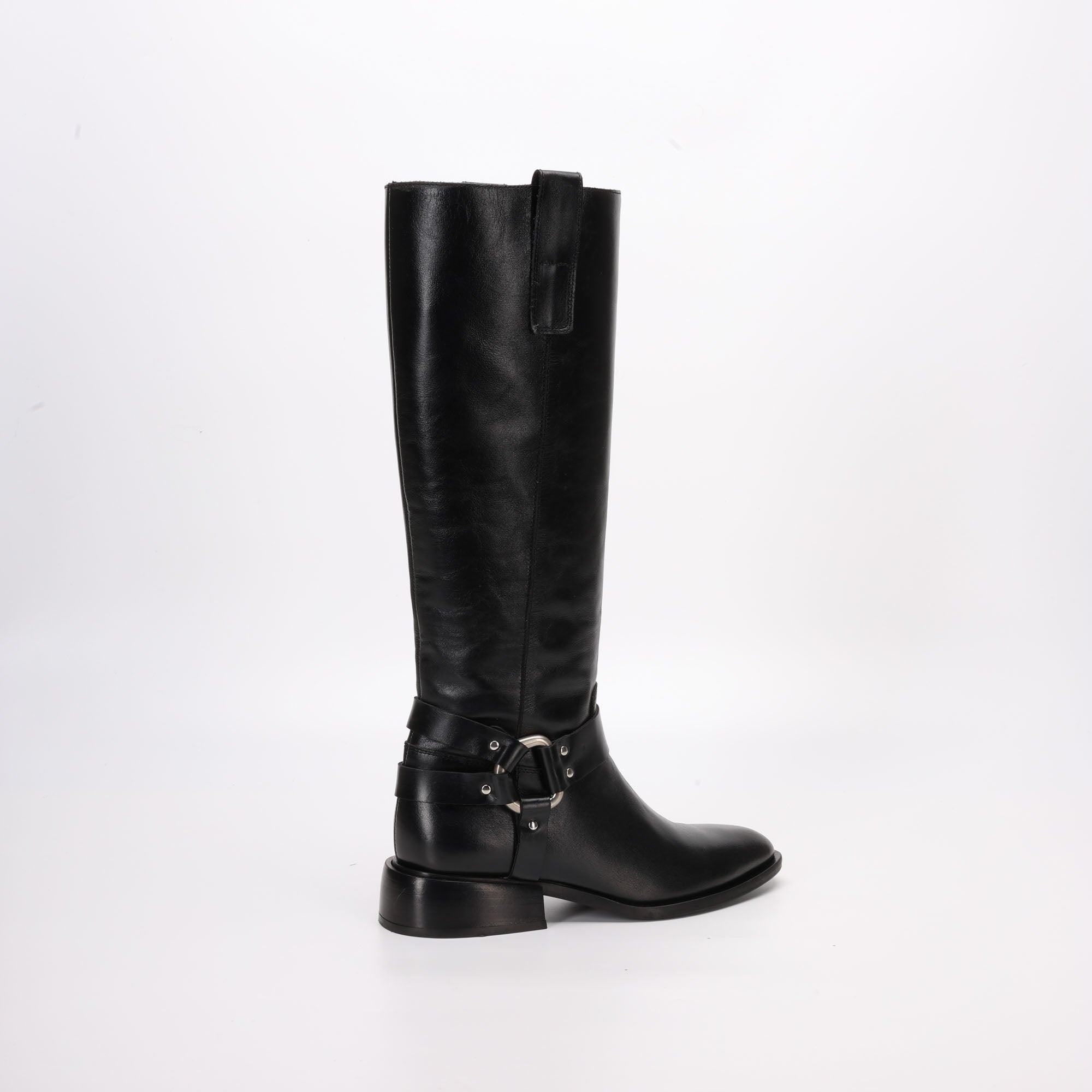 Stivale in Pelle Karen Nero