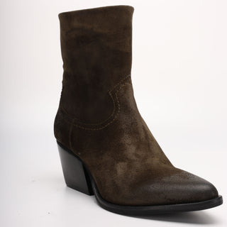 Beatrice Brown Suede Ankle Boot 