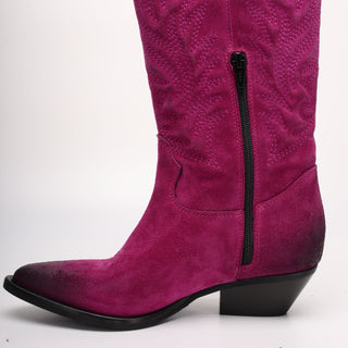 Texan Alto Acolchado Loren Morado