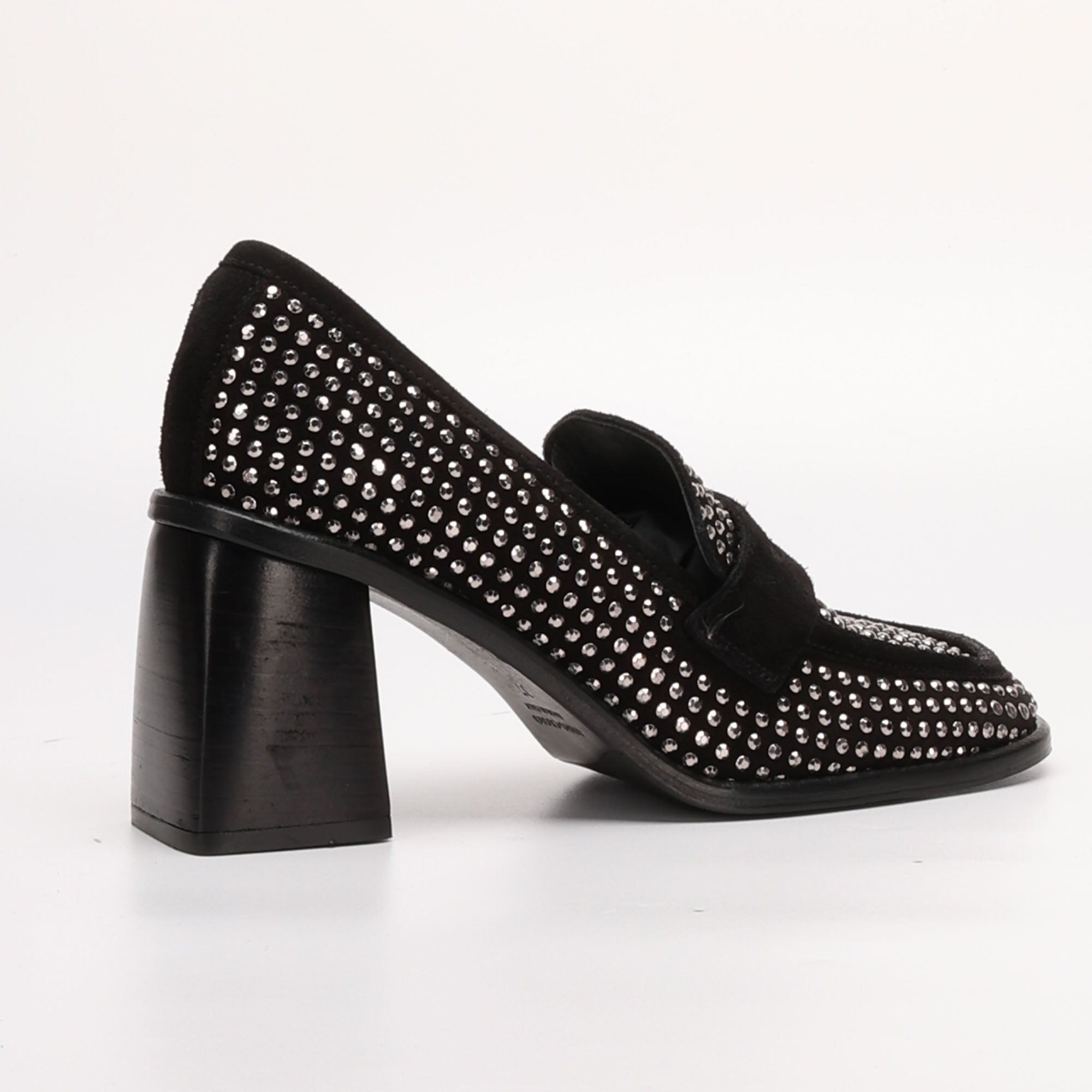 Mocassino con Strass Daphne Nero