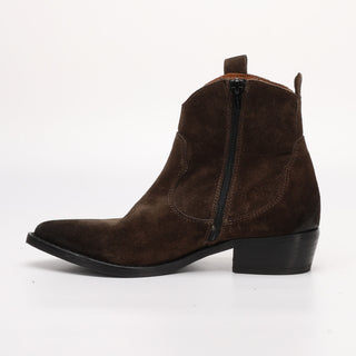 Magda Texan-Stiefelette aus Wildleder