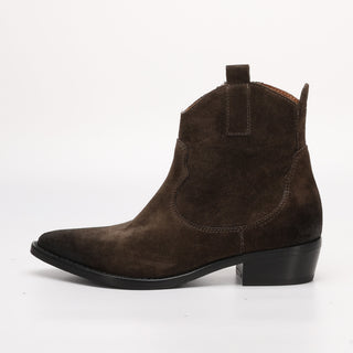 Magda Texan-Stiefelette aus Wildleder