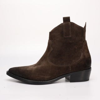 Magda Texan-Stiefelette aus Wildleder