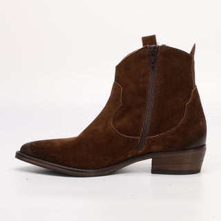 Magda Texan-Stiefelette aus Wildleder