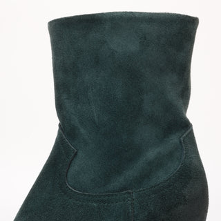 Beatrice Petrolio suede ankle boot 