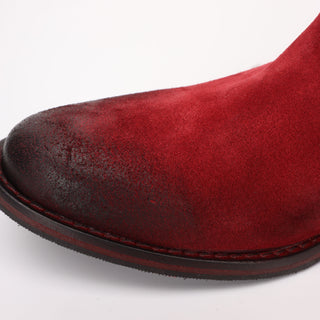 Sofie Red Suede Boot 