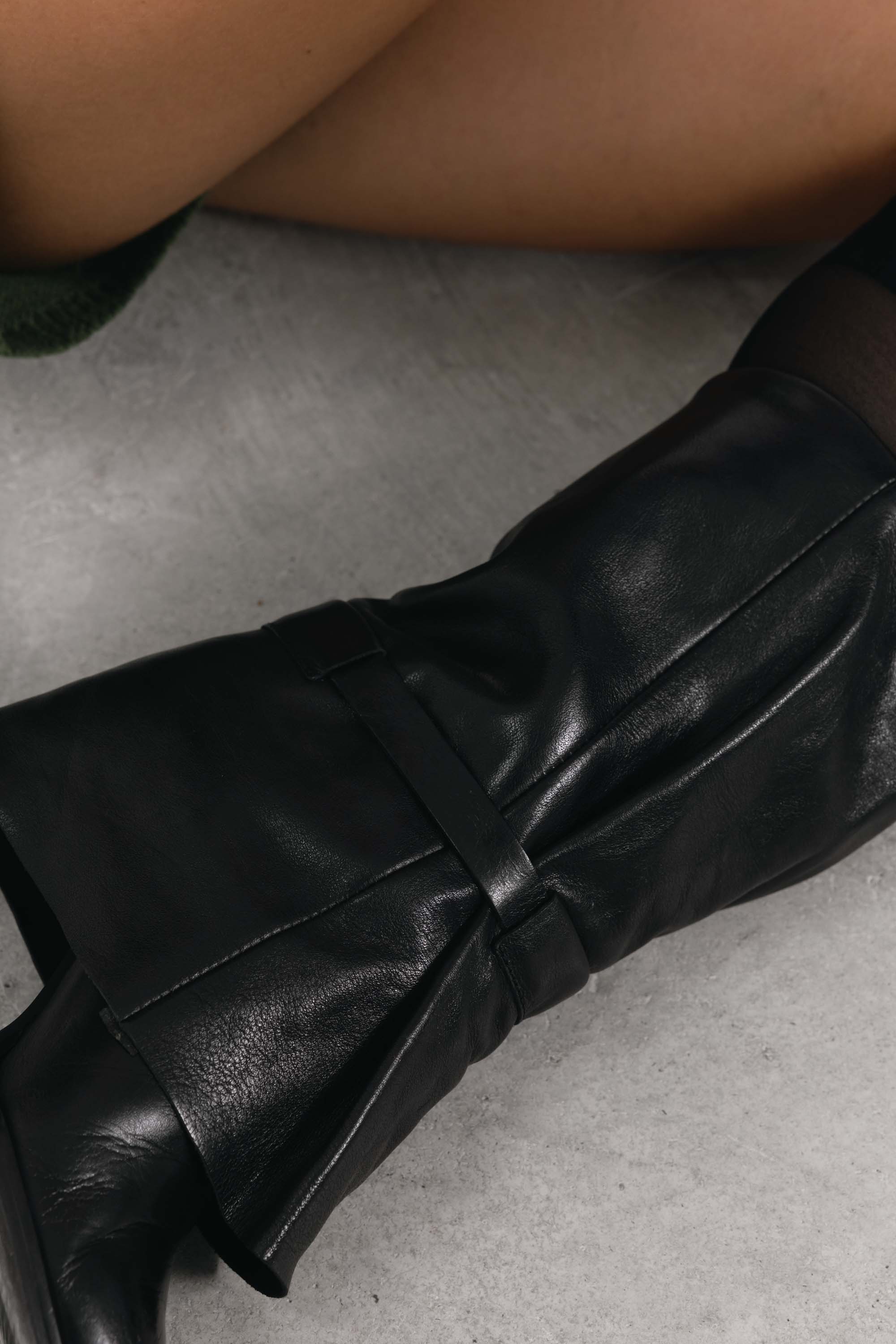 Charlize-Stiefeletten aus Leder