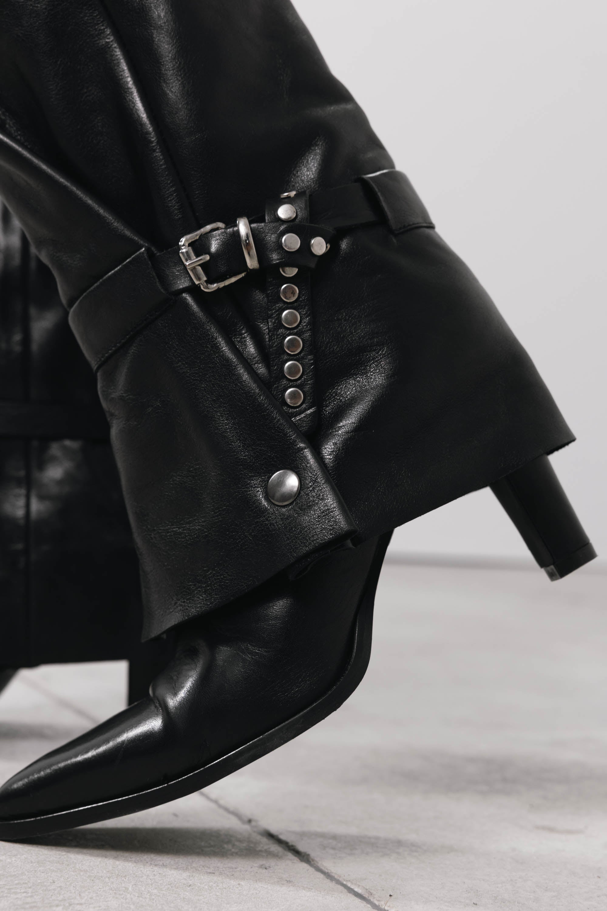 Charlize-Stiefeletten aus Leder
